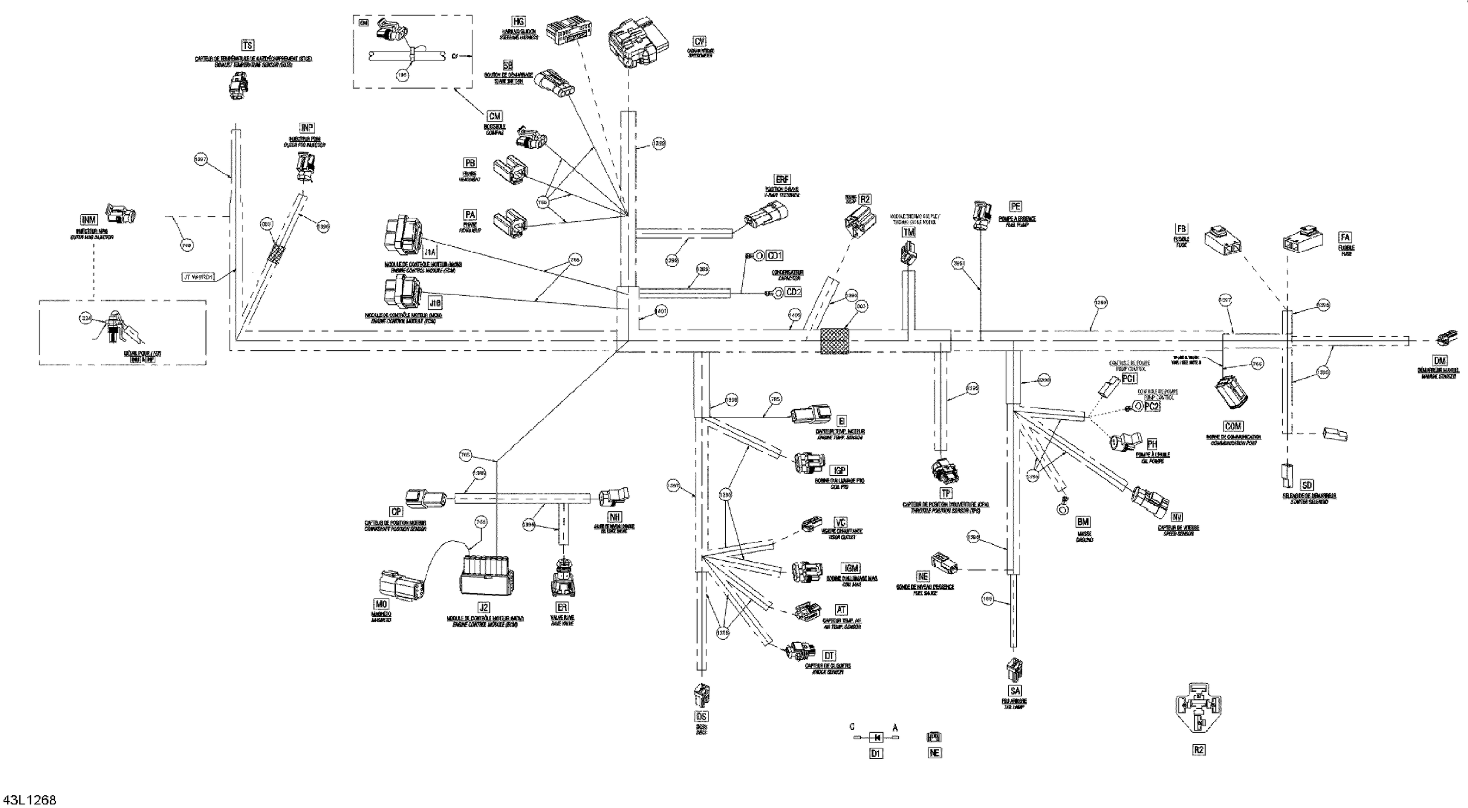 Схема узла: Electrical Harness
