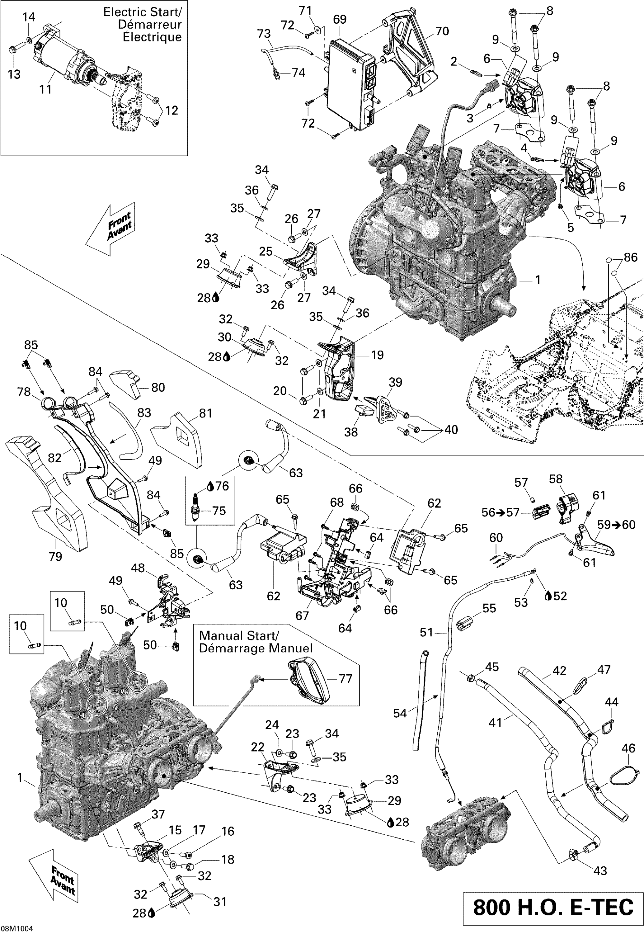 Схема узла: Engine