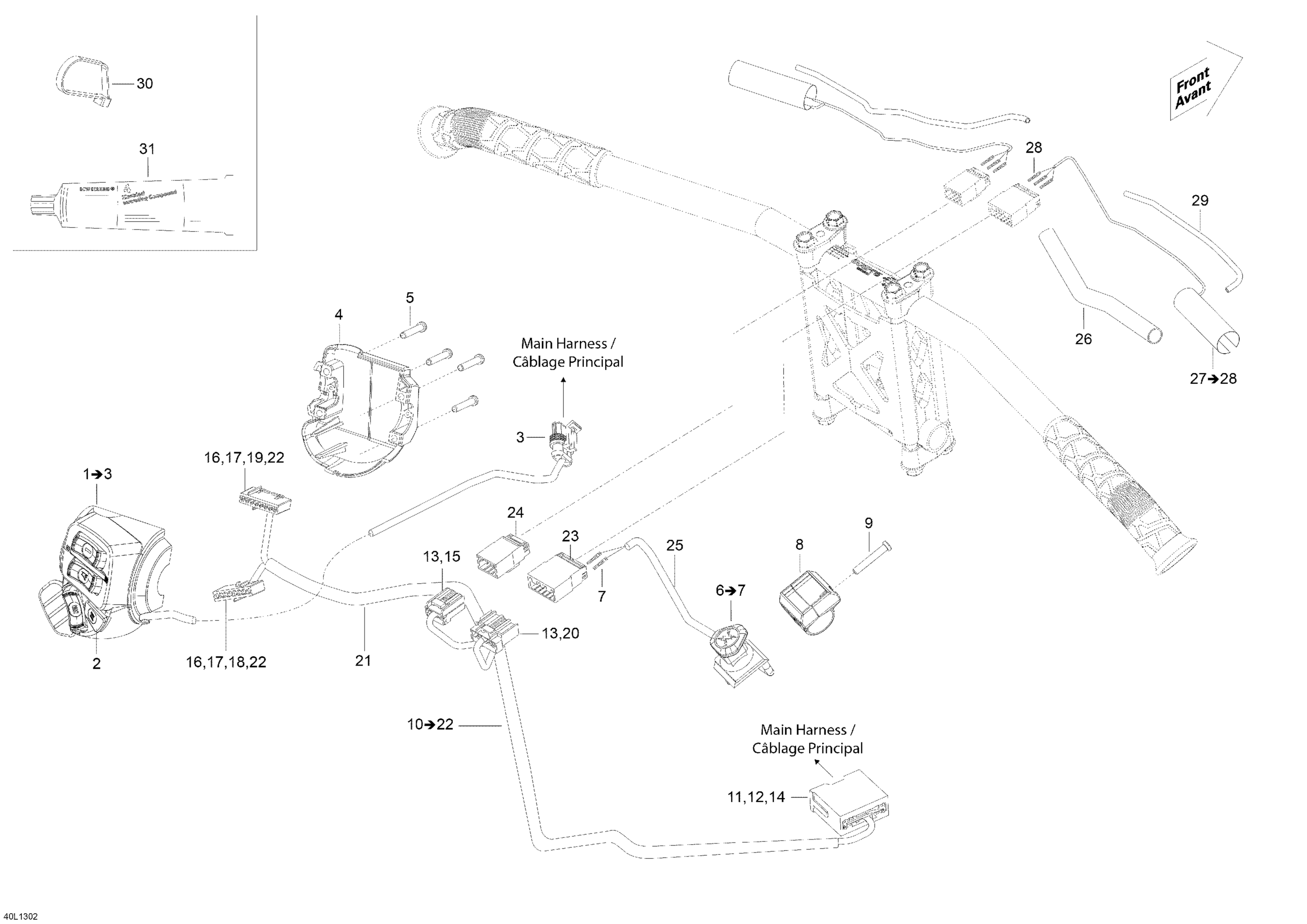 Steering Wiring Harness