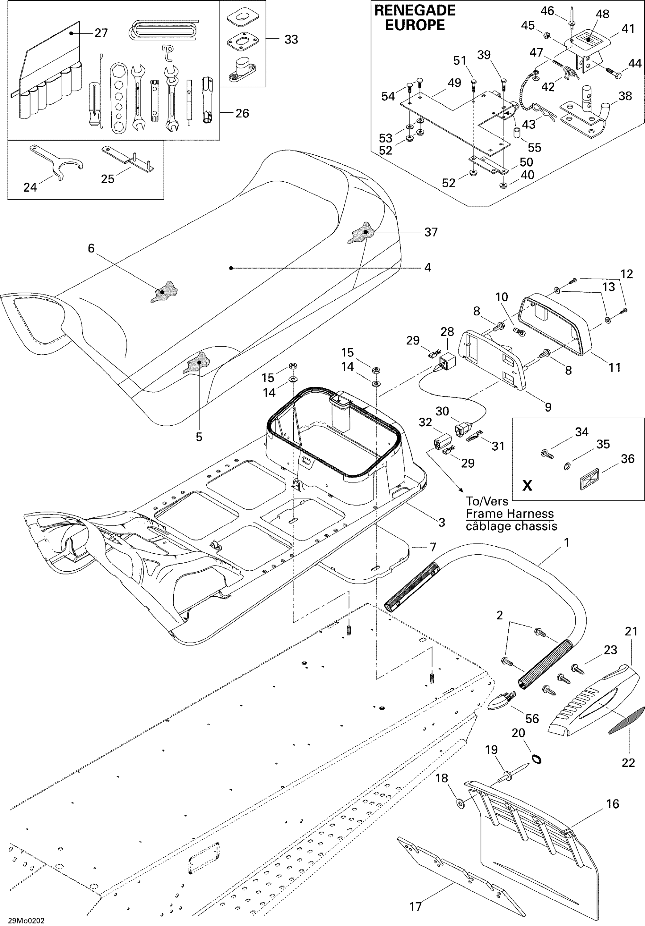 Схема узла: Seat And Accessories
