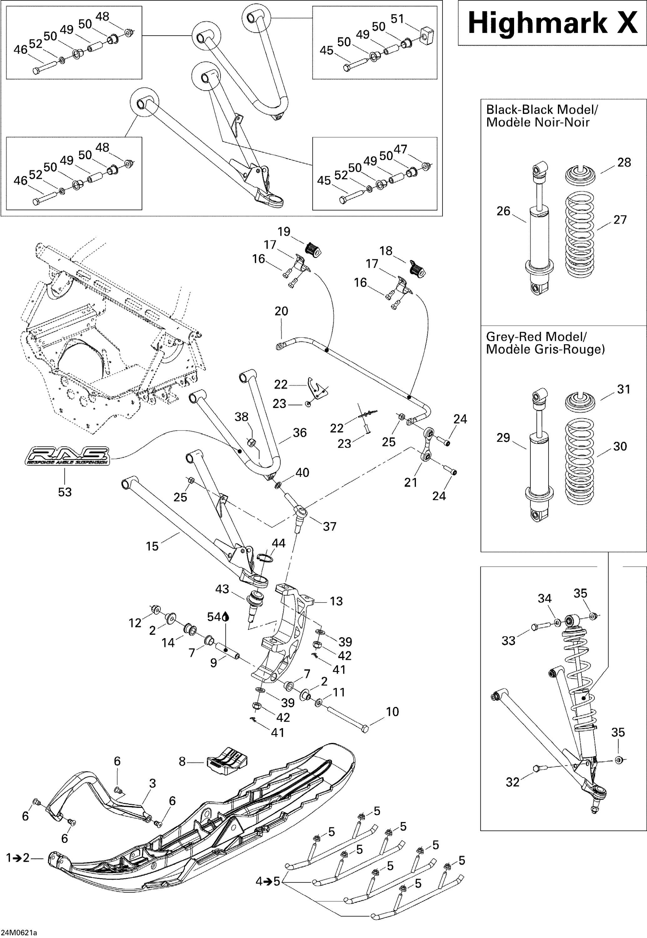 Front Suspension And Ski HMX