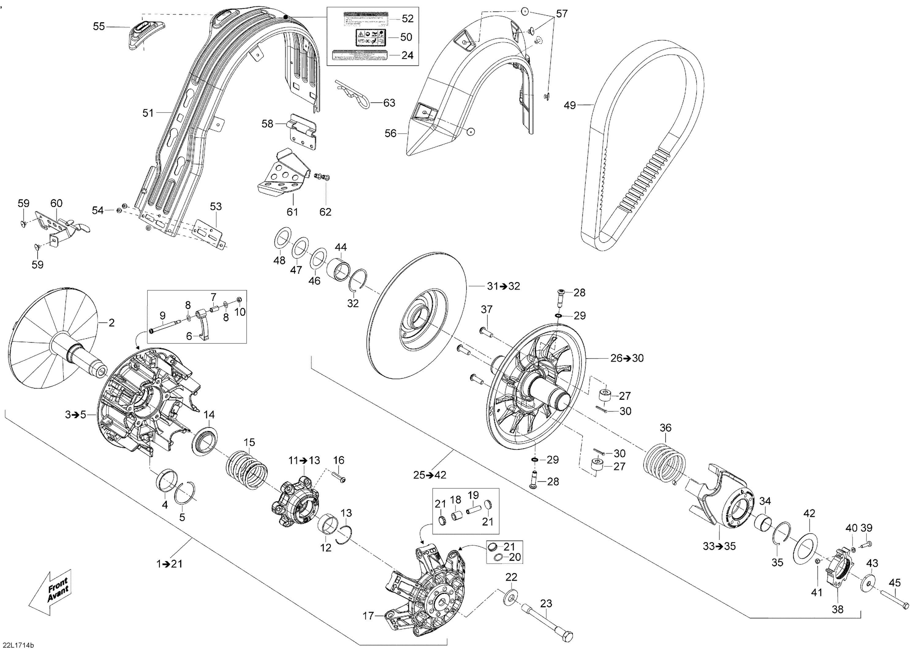 Схема узла: Pulley System 900 ACE