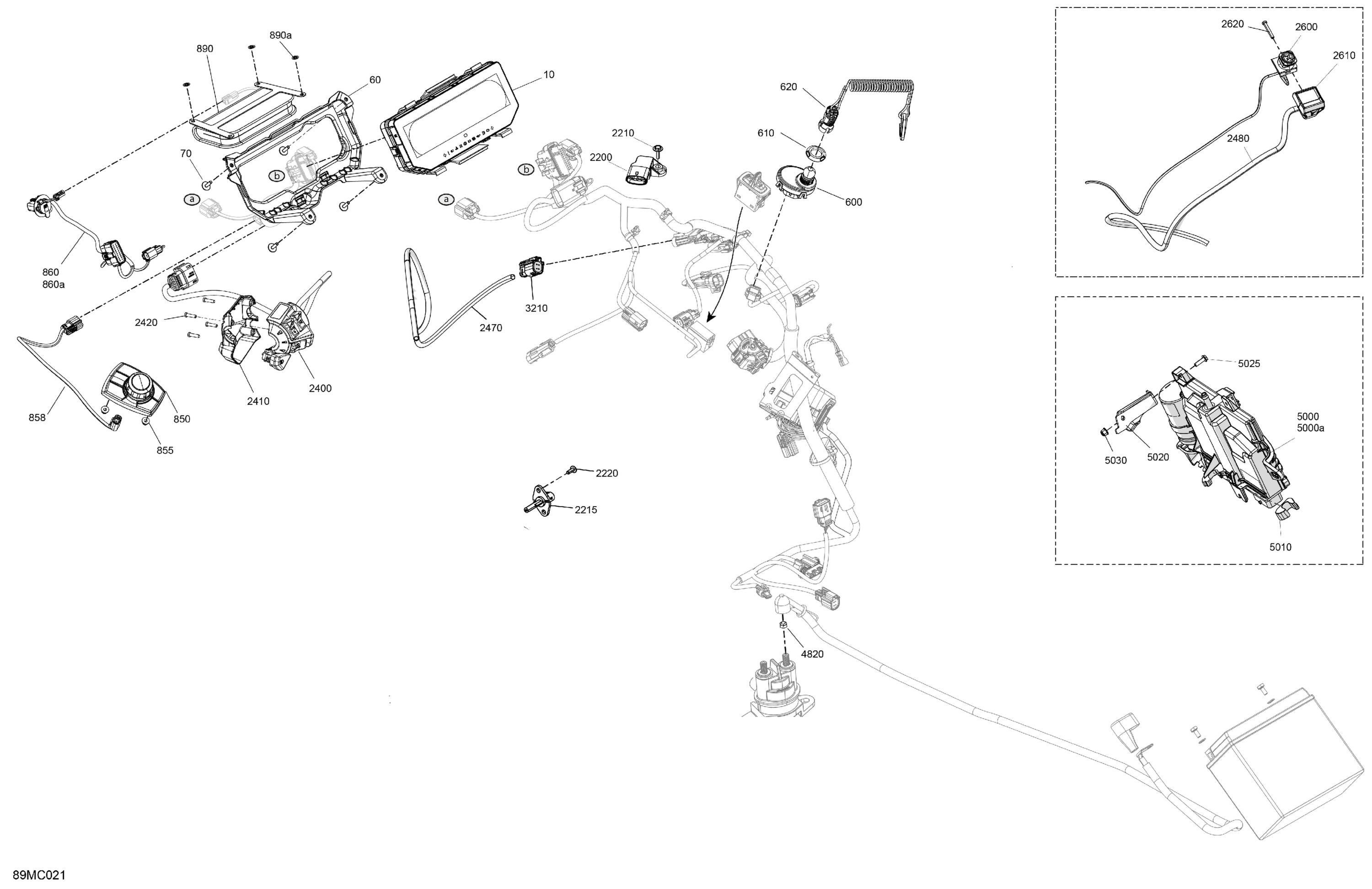 Схема узла: Electric - Upper Section