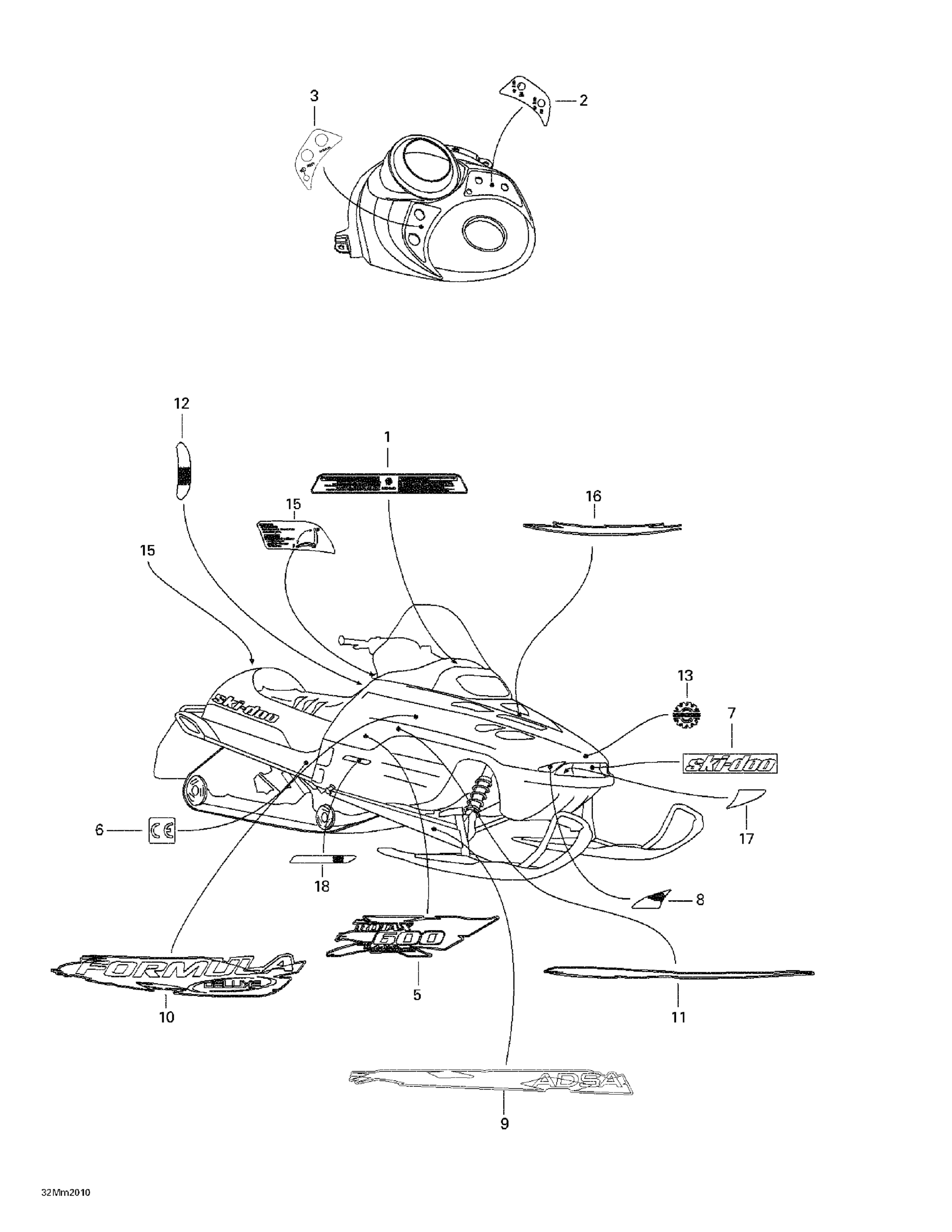 Схема узла: Decals