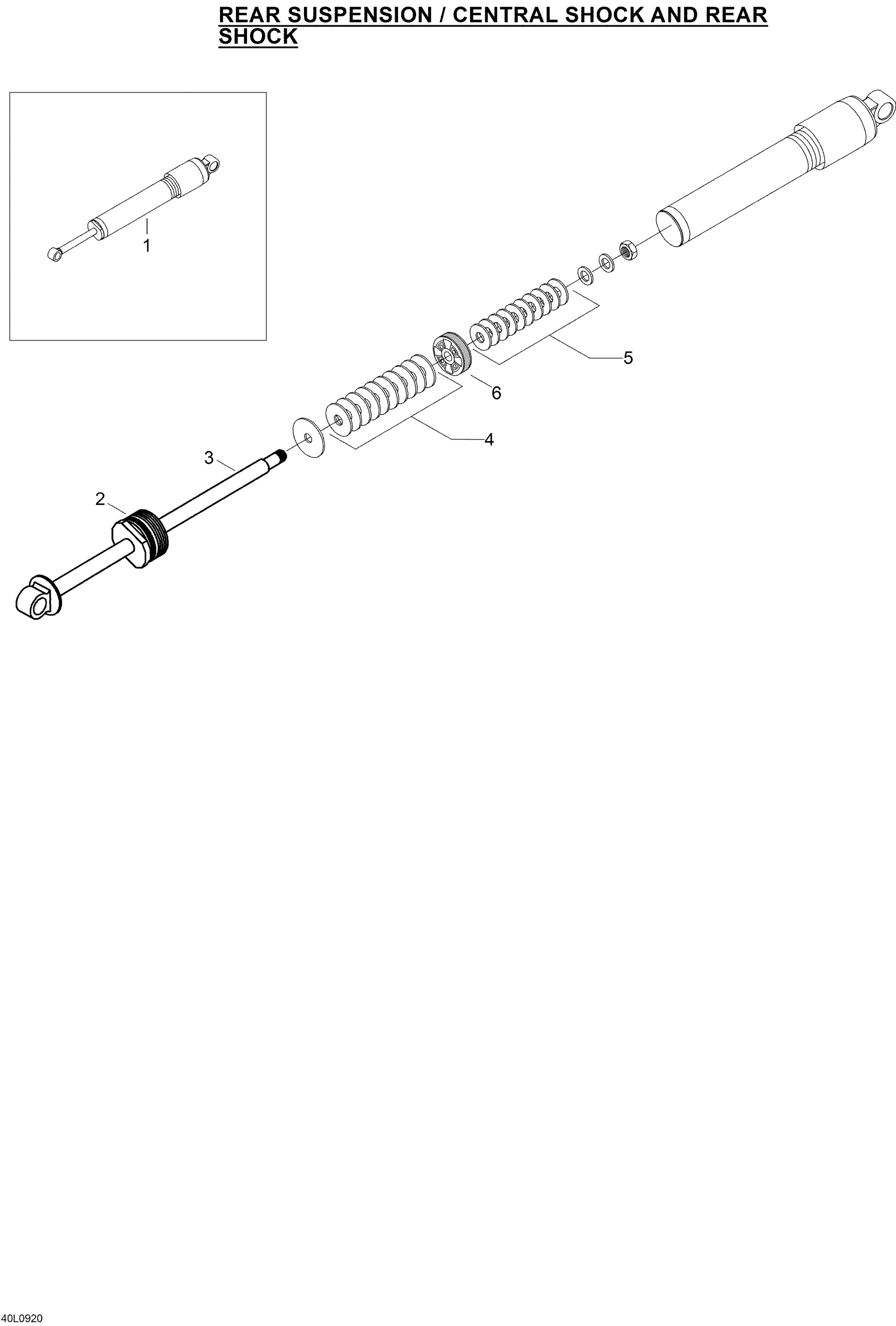 Take Apart Shock rear