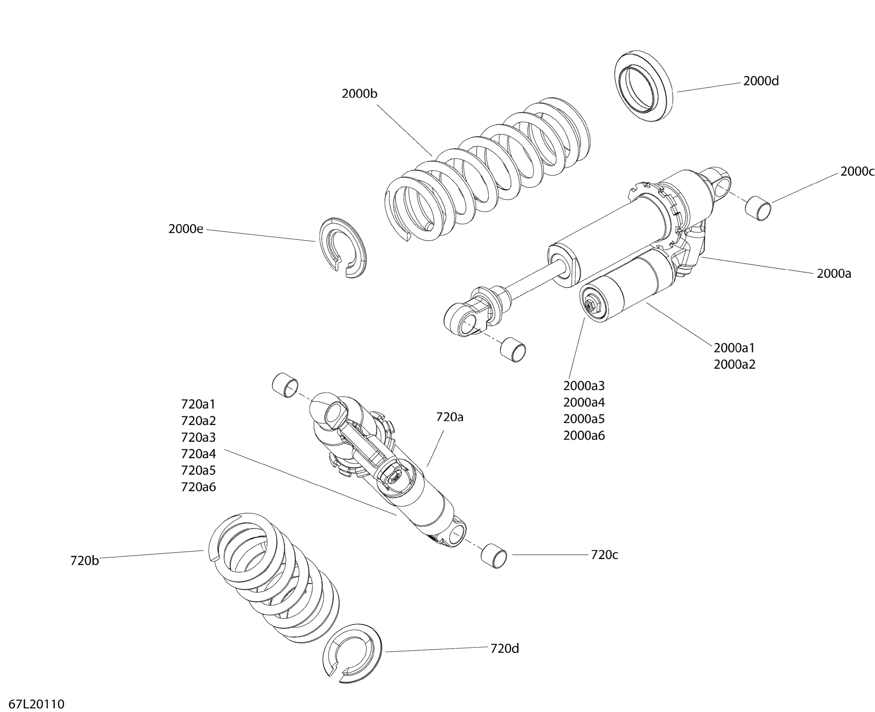 Suspension, Rear - Shocks - RE