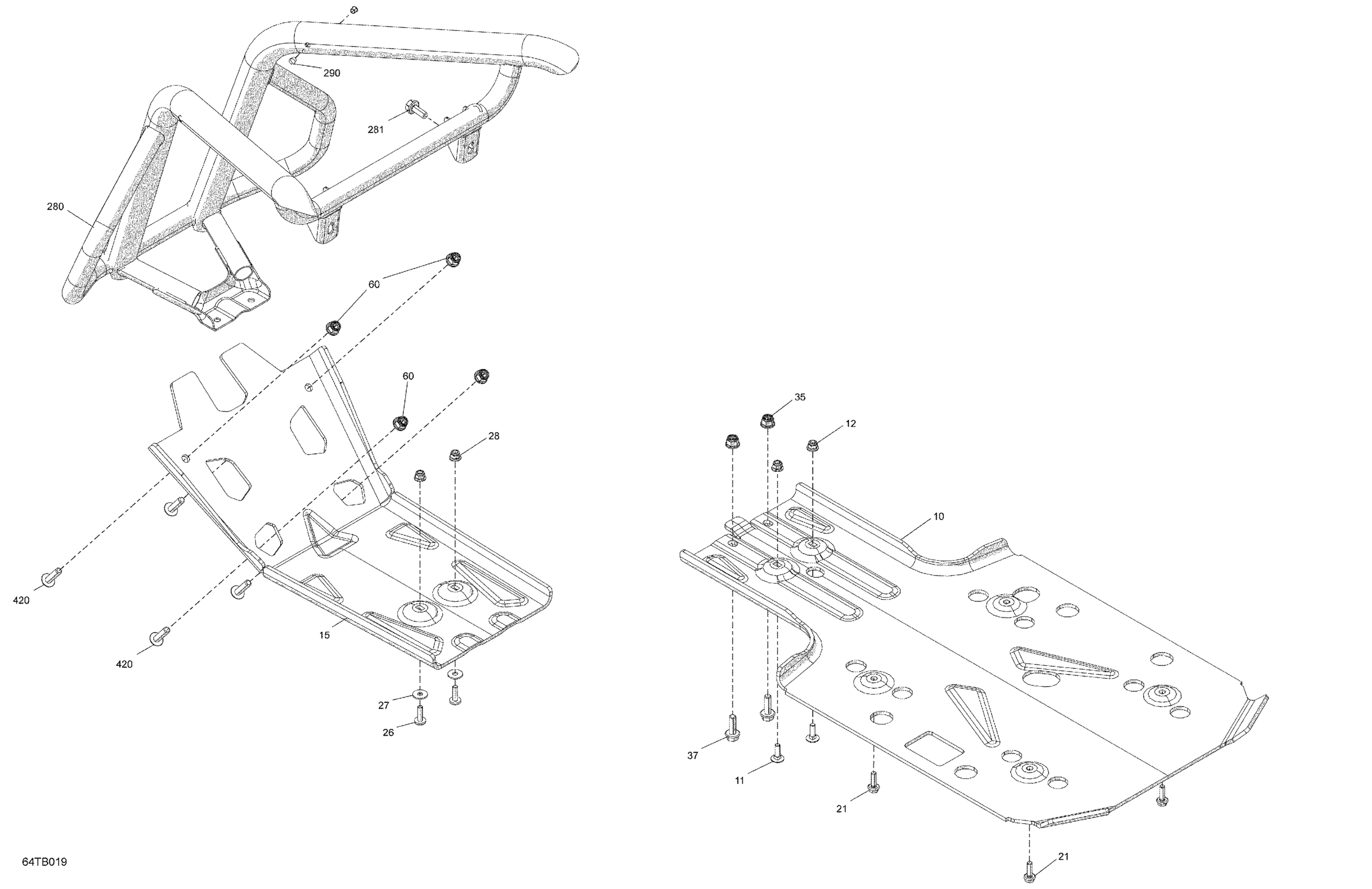 Body - Skid Plate and Bumper