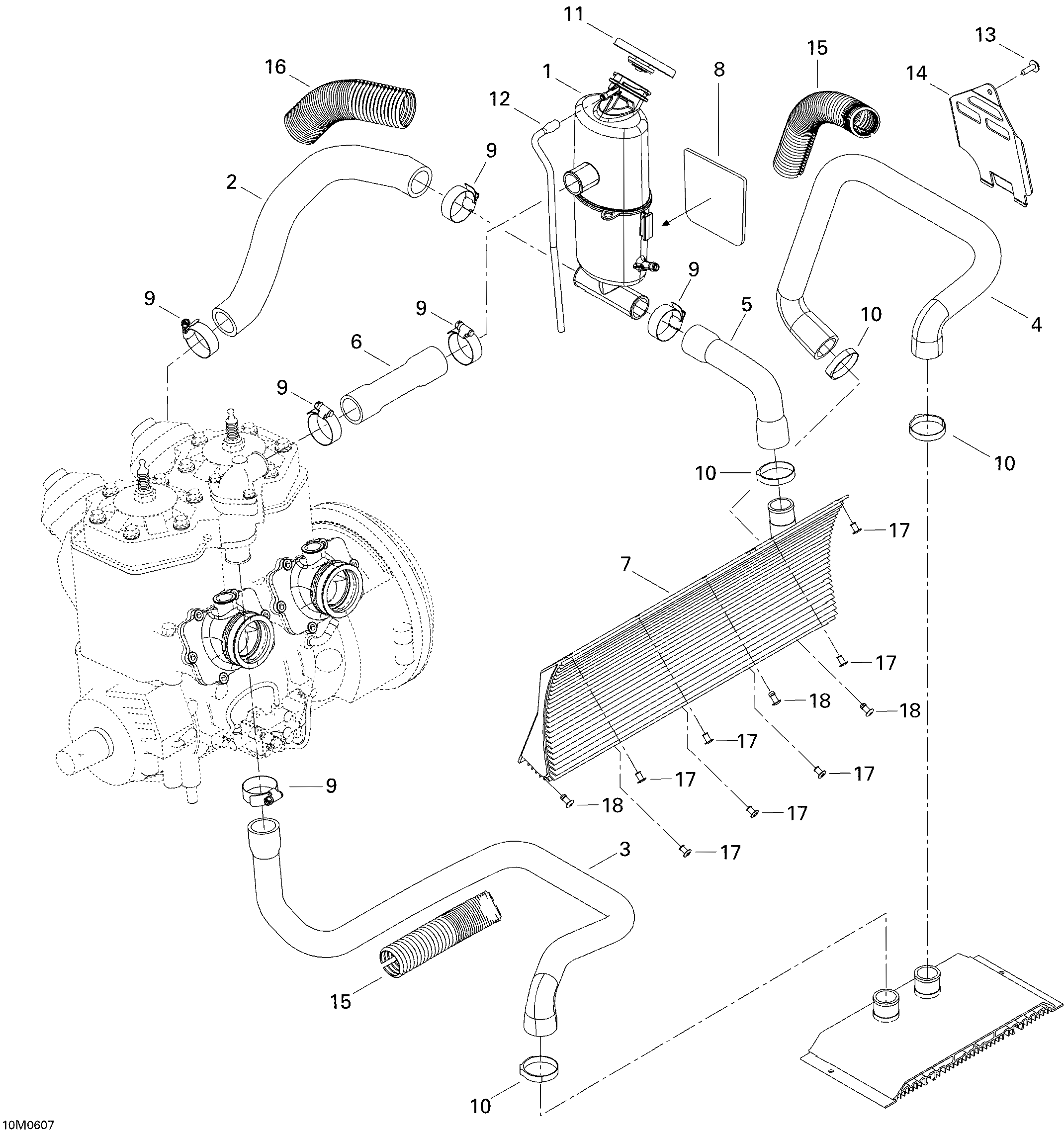 Схема узла: Cooling System