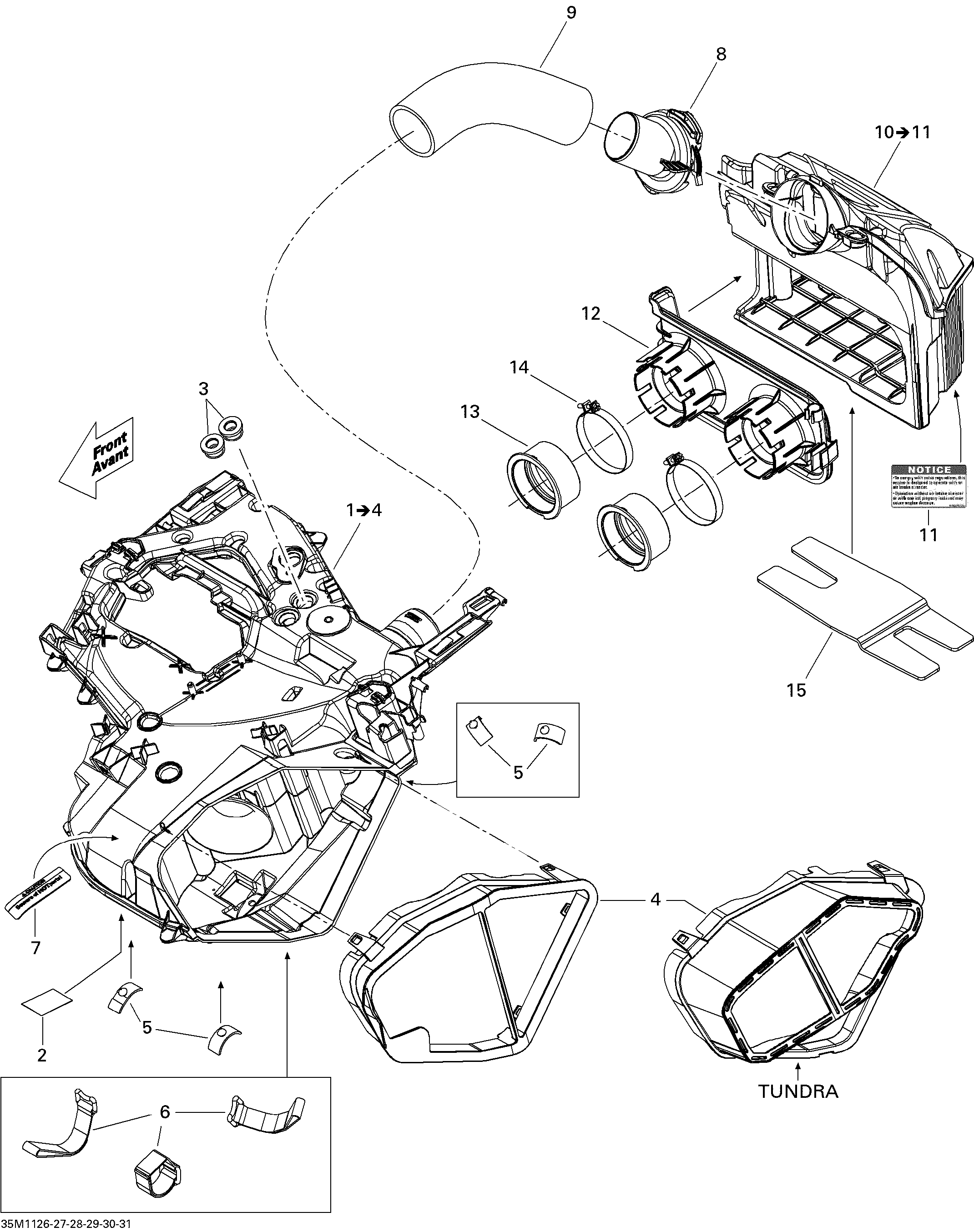 Схема узла: Air Intake System