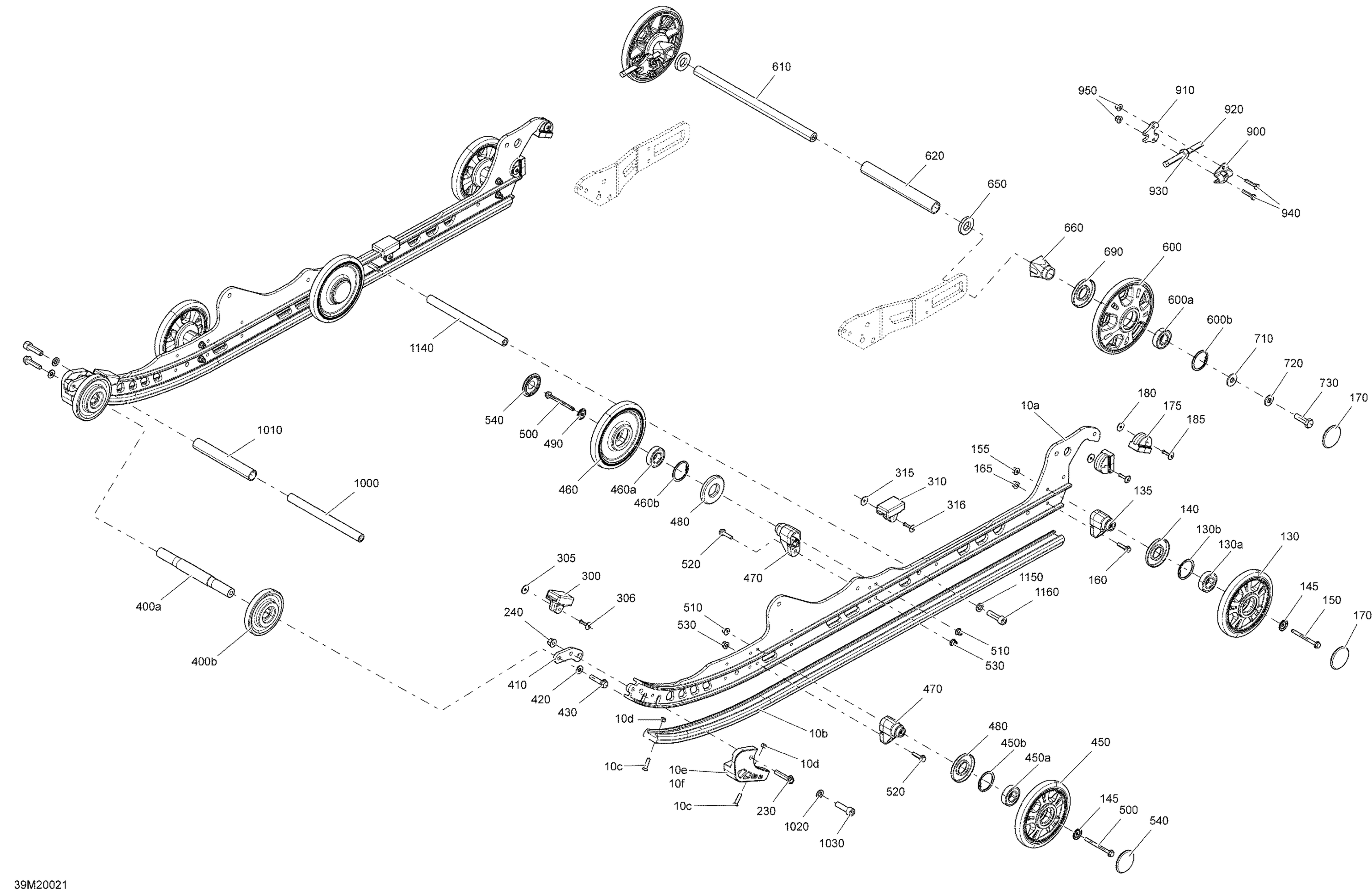 Suspension, Rear - Upper Section