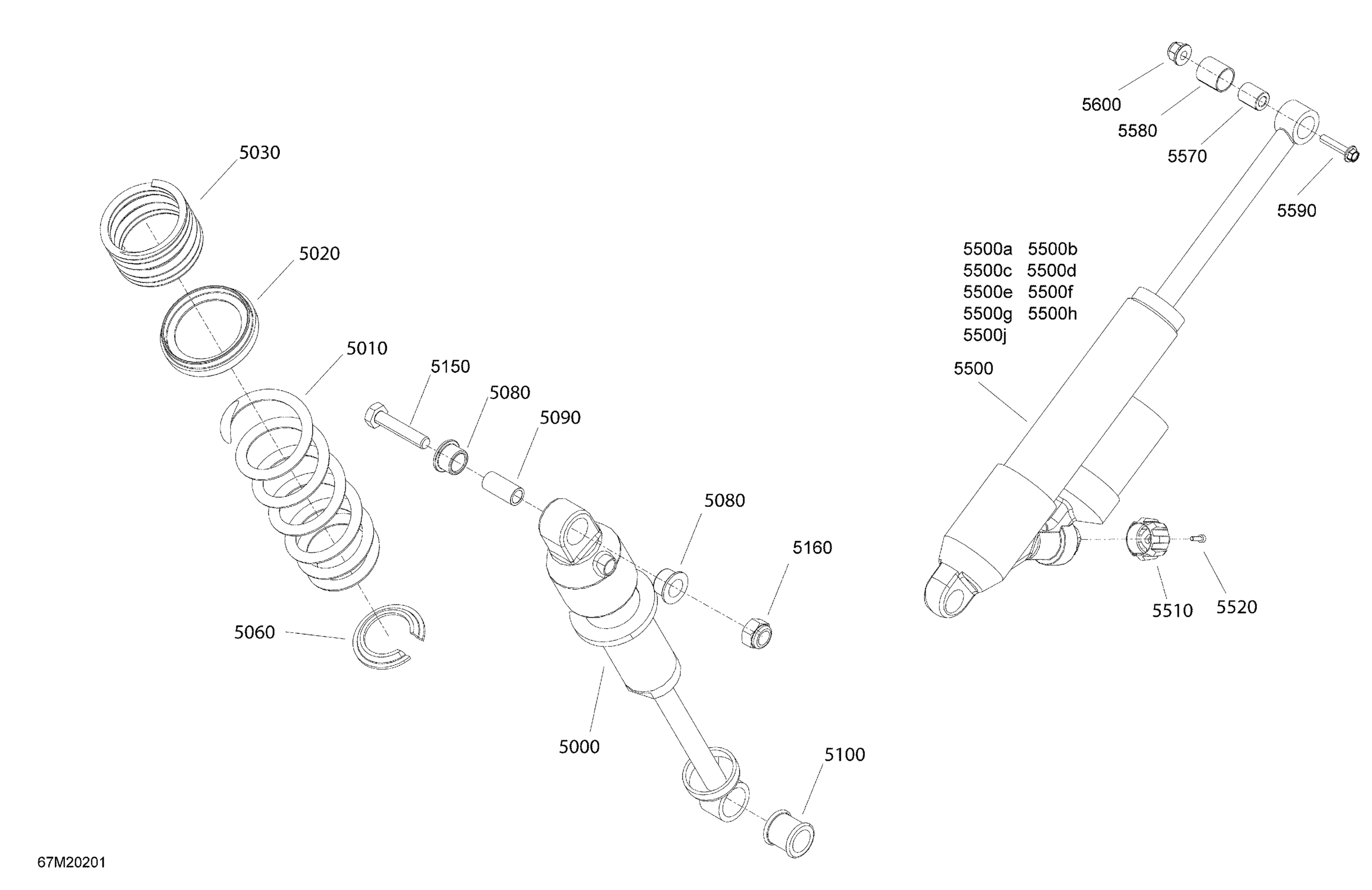 Suspension, Rear - Shocks - X