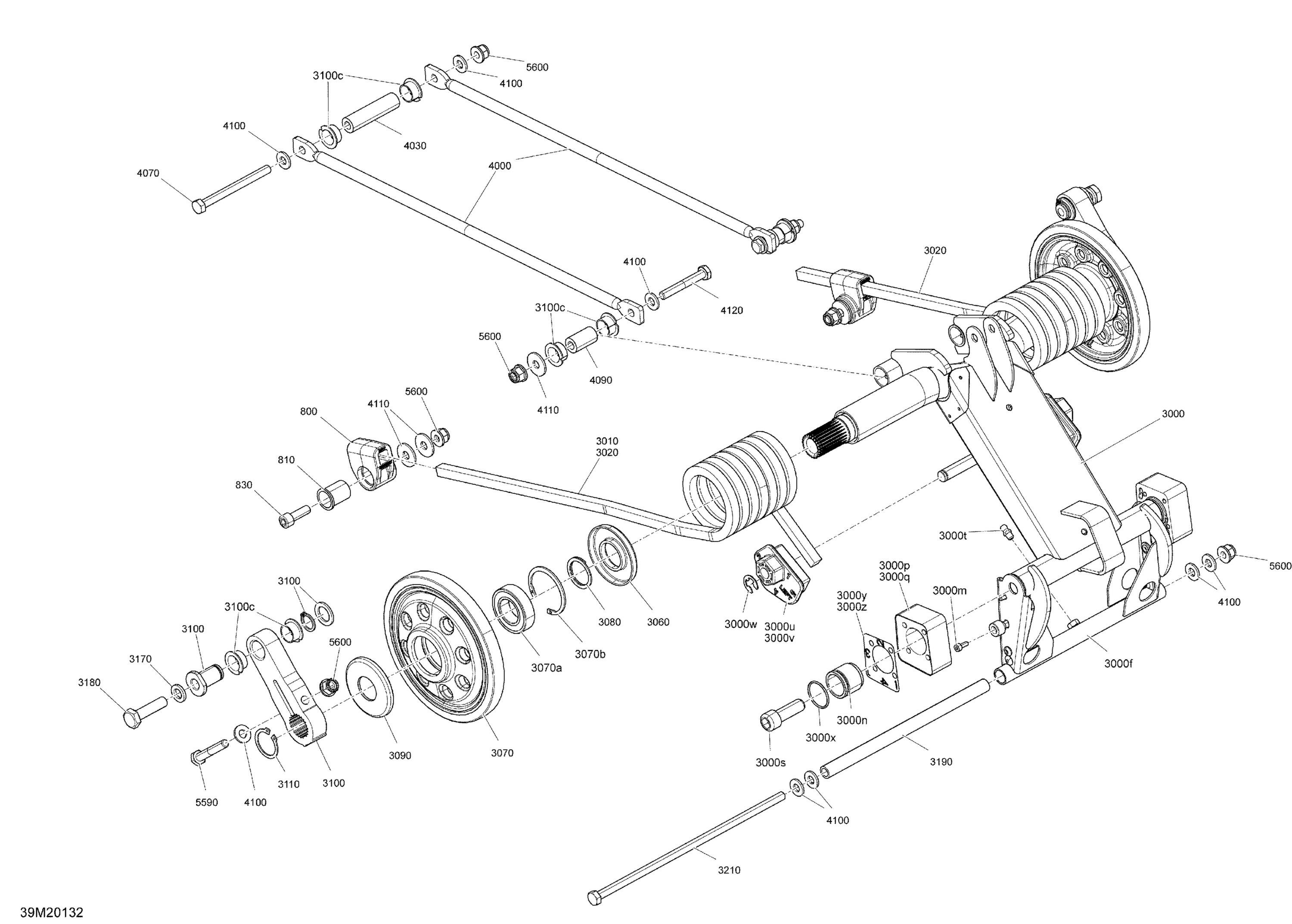 Suspension, Rear - Upper Section
