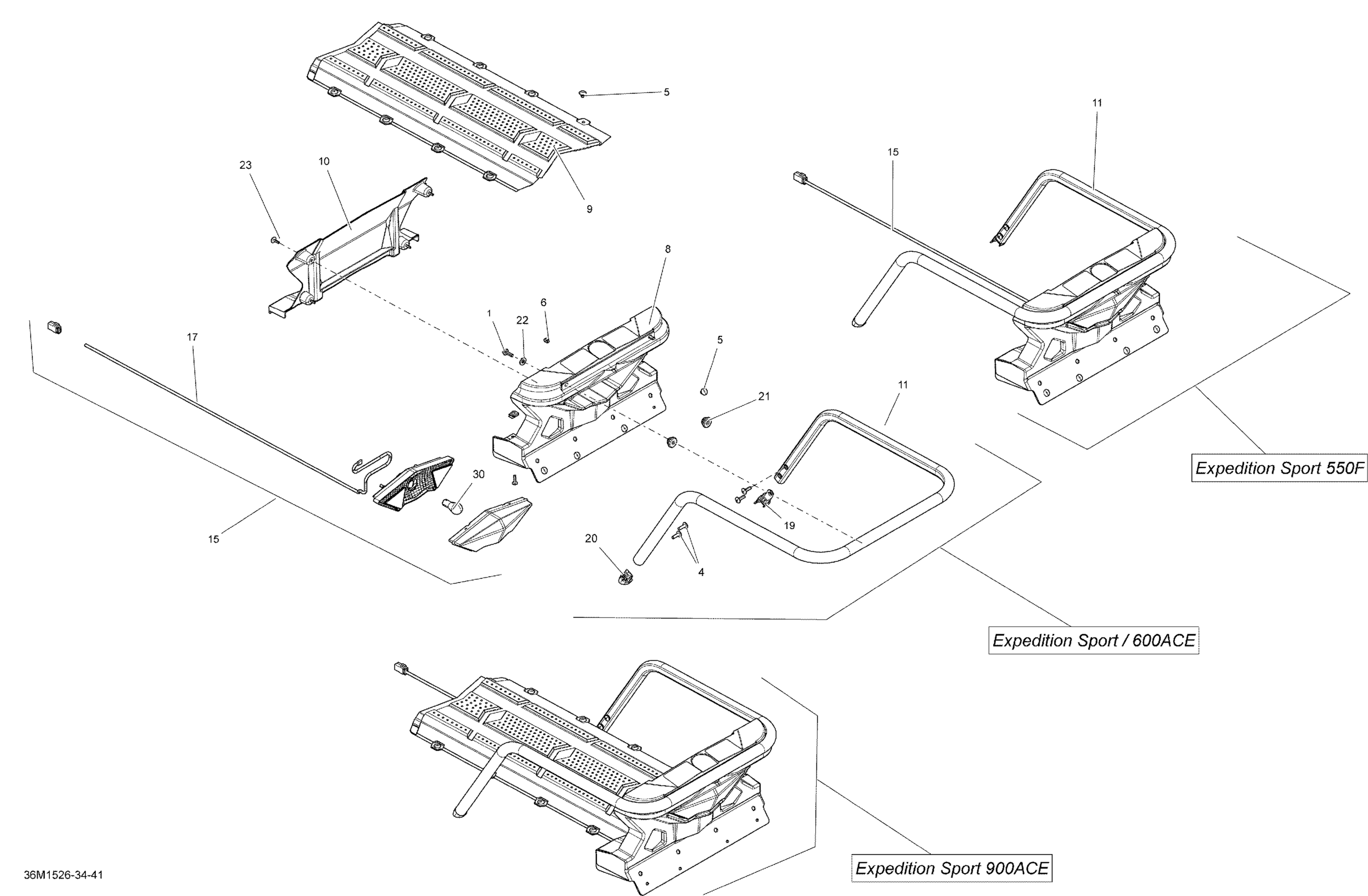 Luggage Rack _36M1534