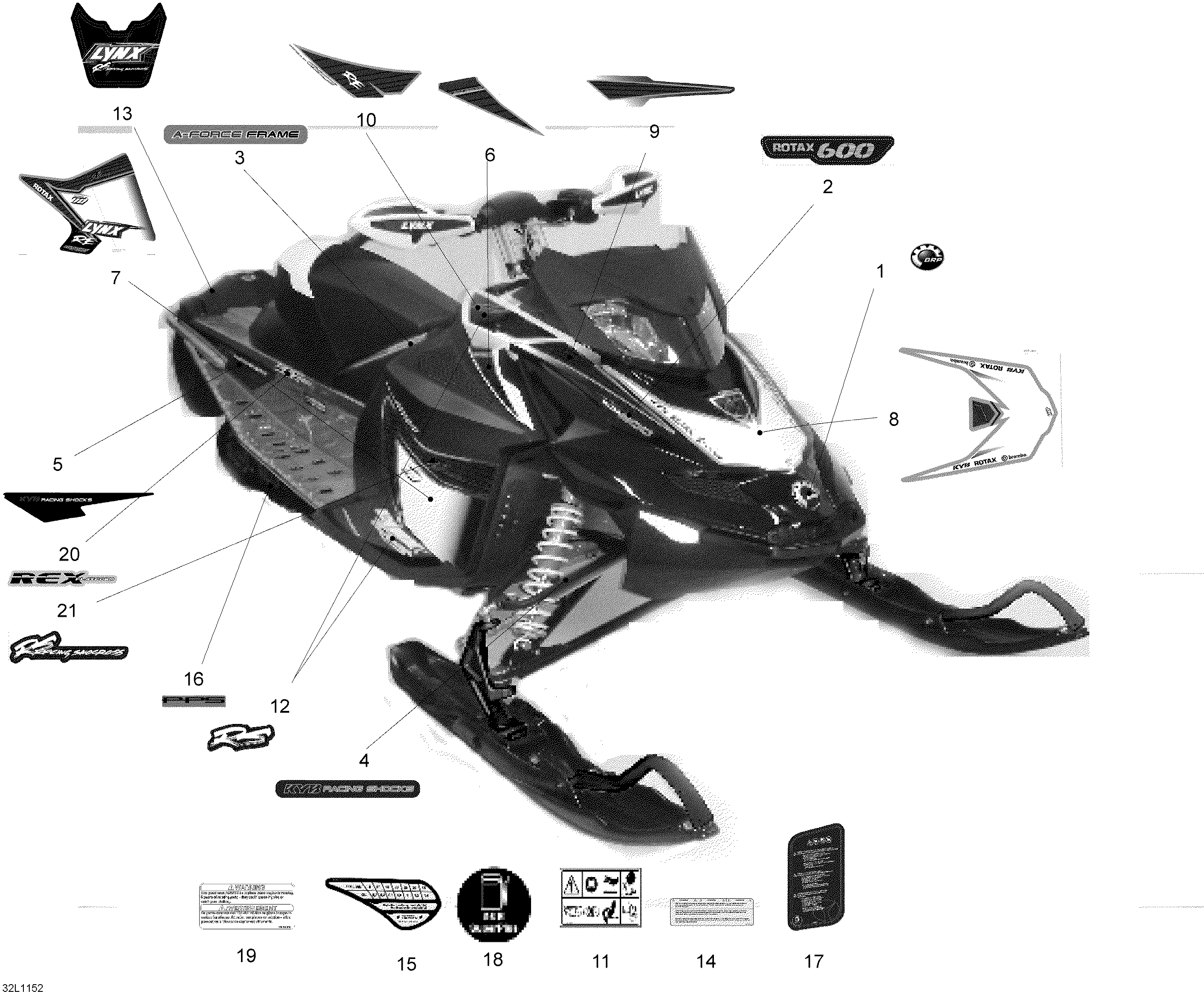 Схема узла: Decals