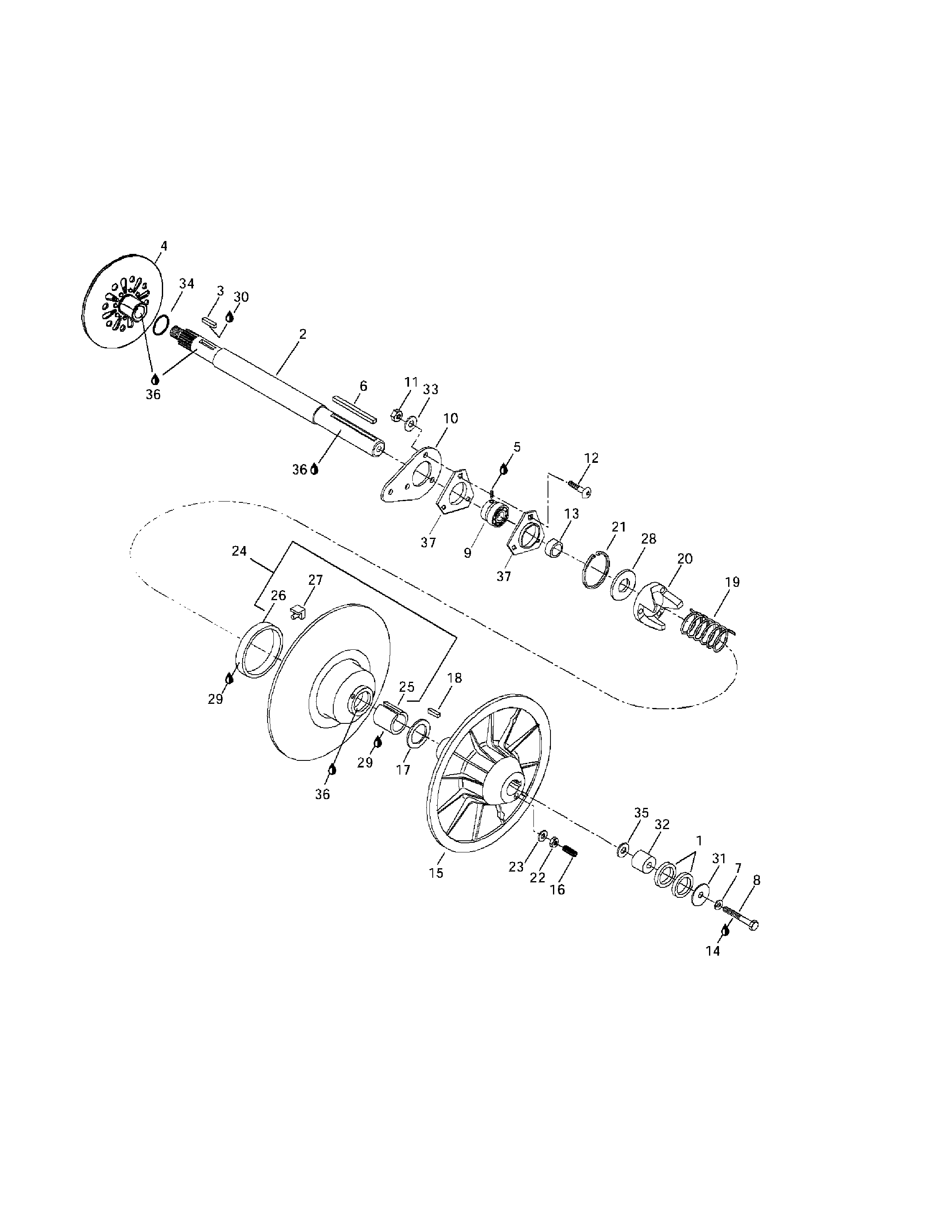 Driven Pulley