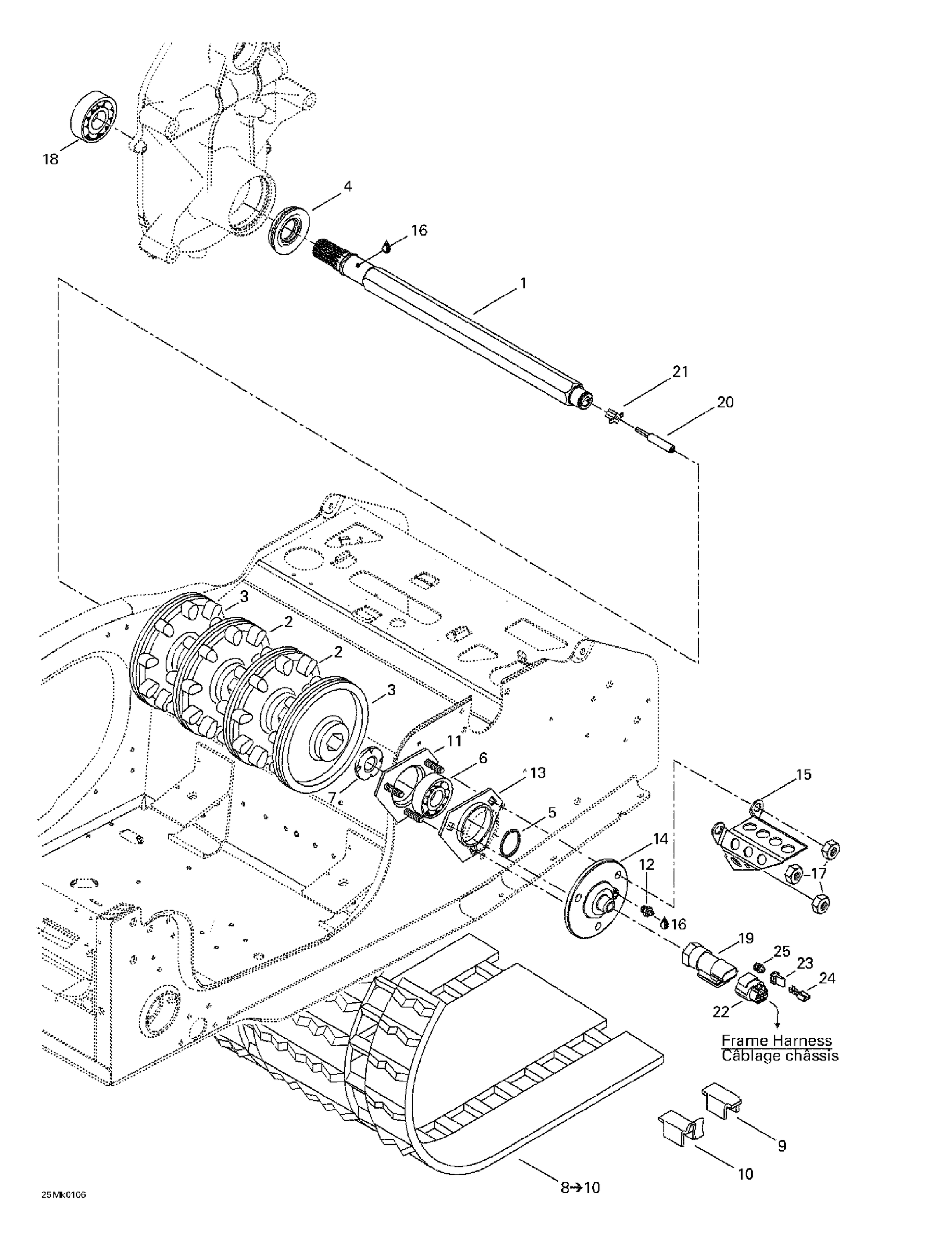 Drive Axle And Track