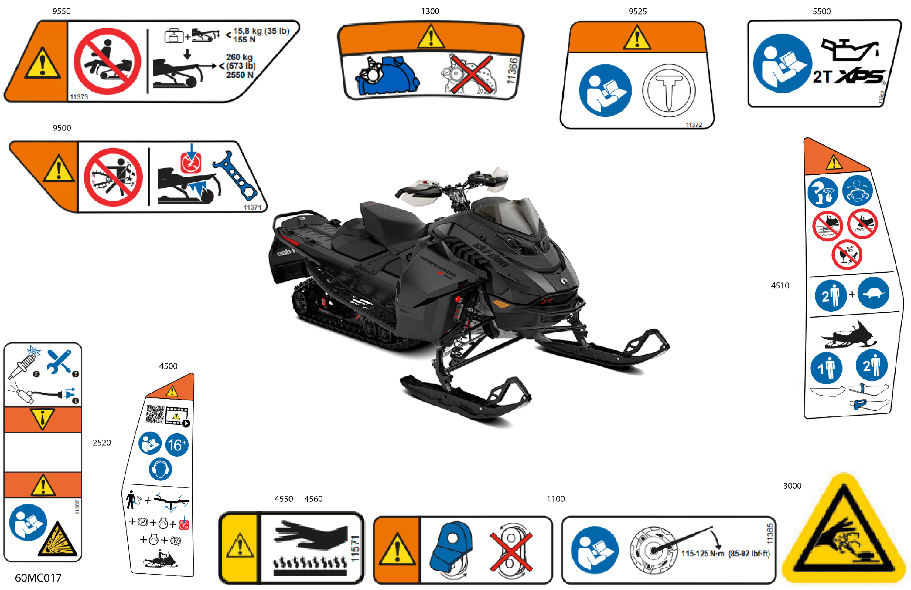 Body - Warning Decals