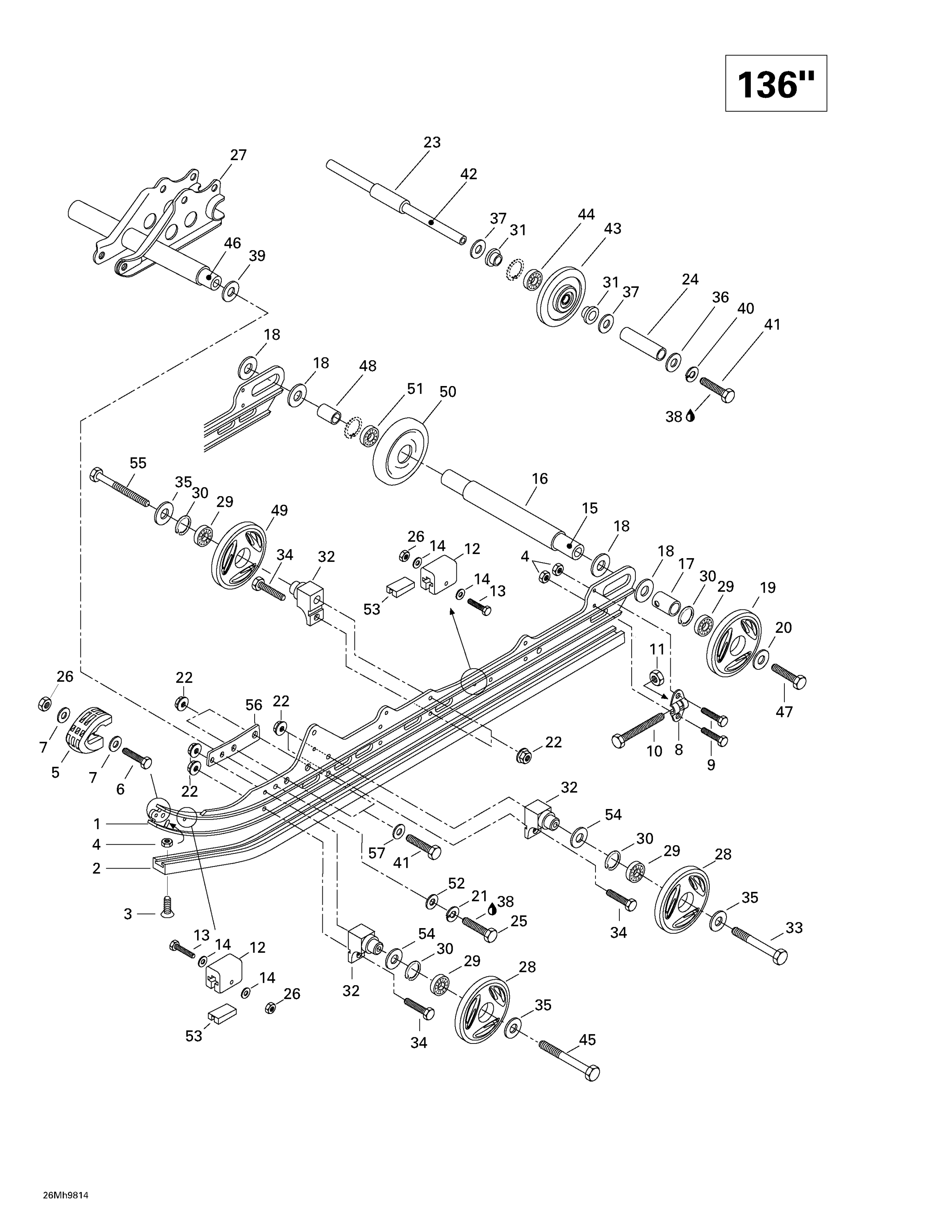 Rear Suspension (136’’)
