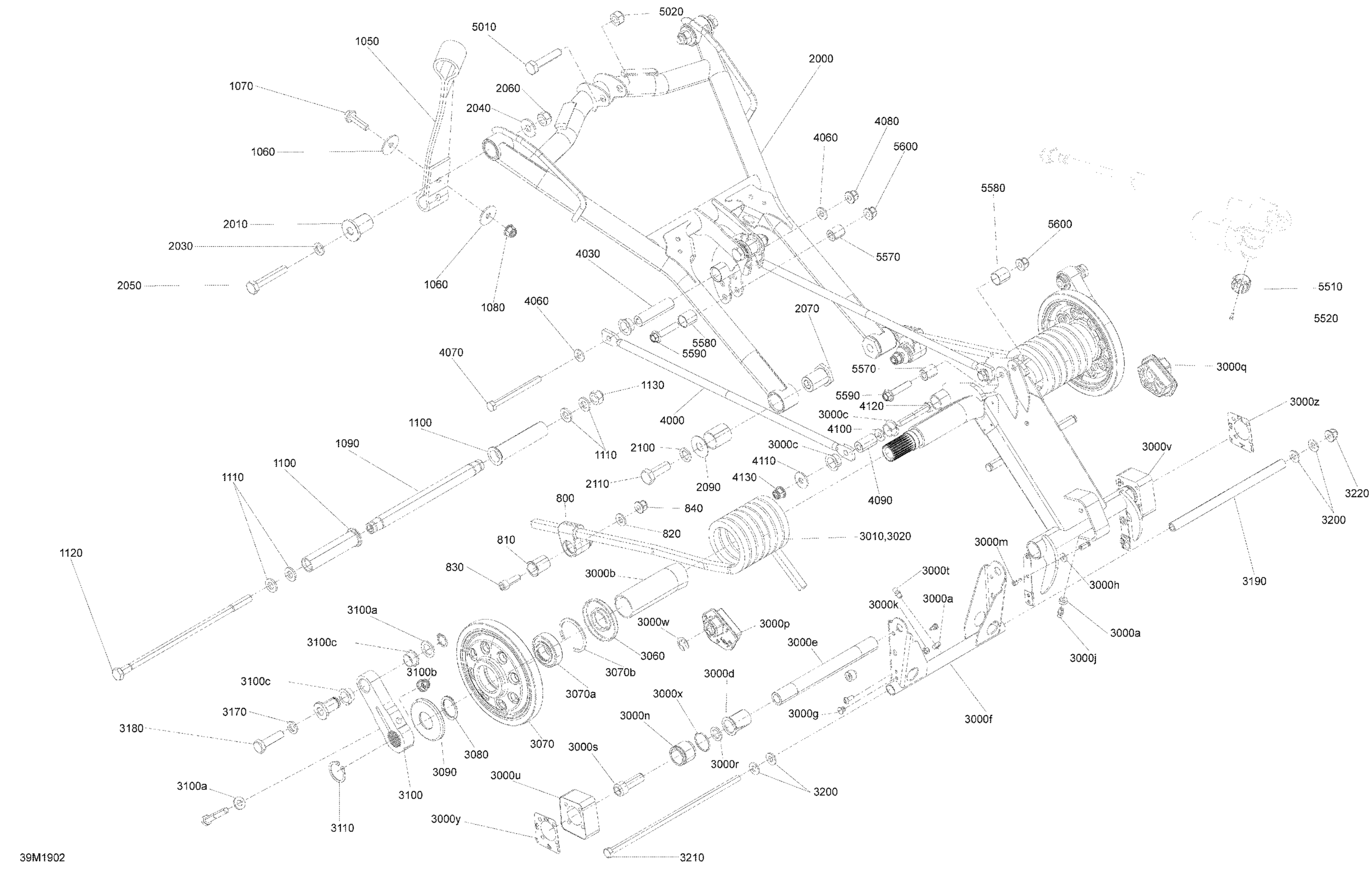 Rear Suspension - Upper Section