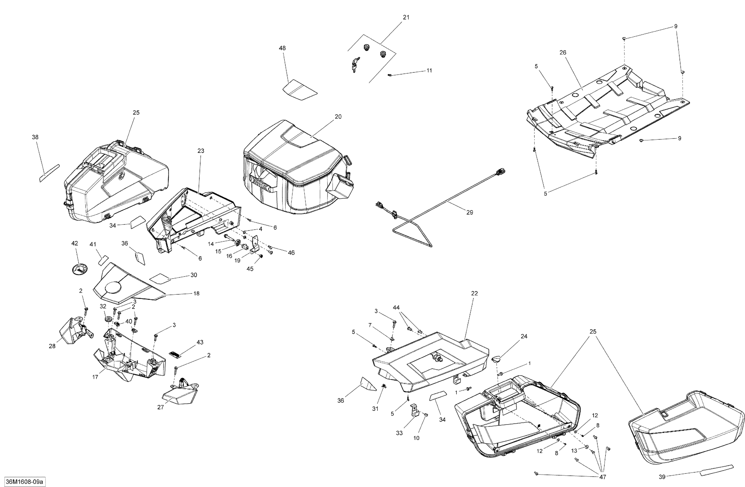 Luggage Rack - Package LE-SE