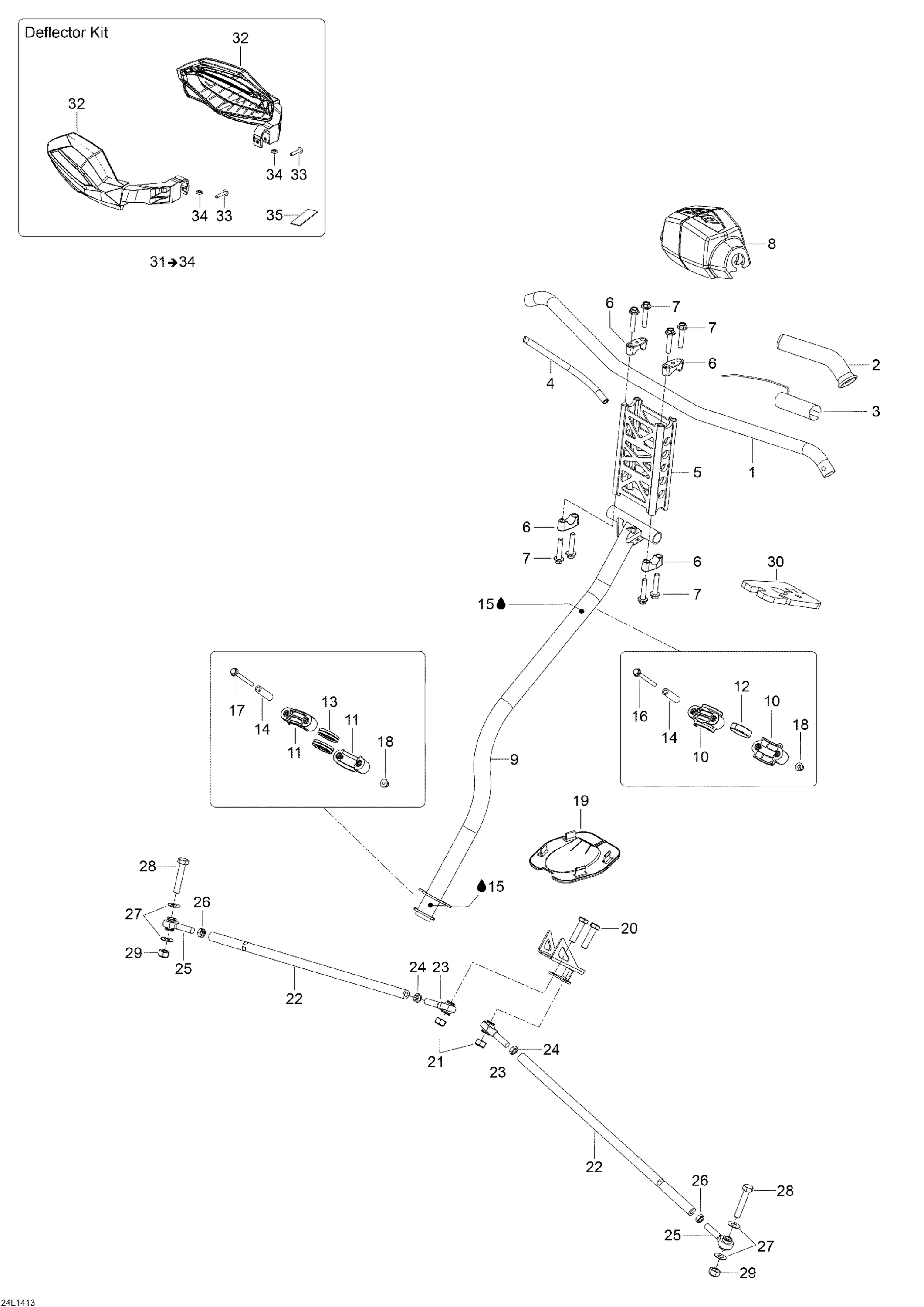 Схема узла: Steering System