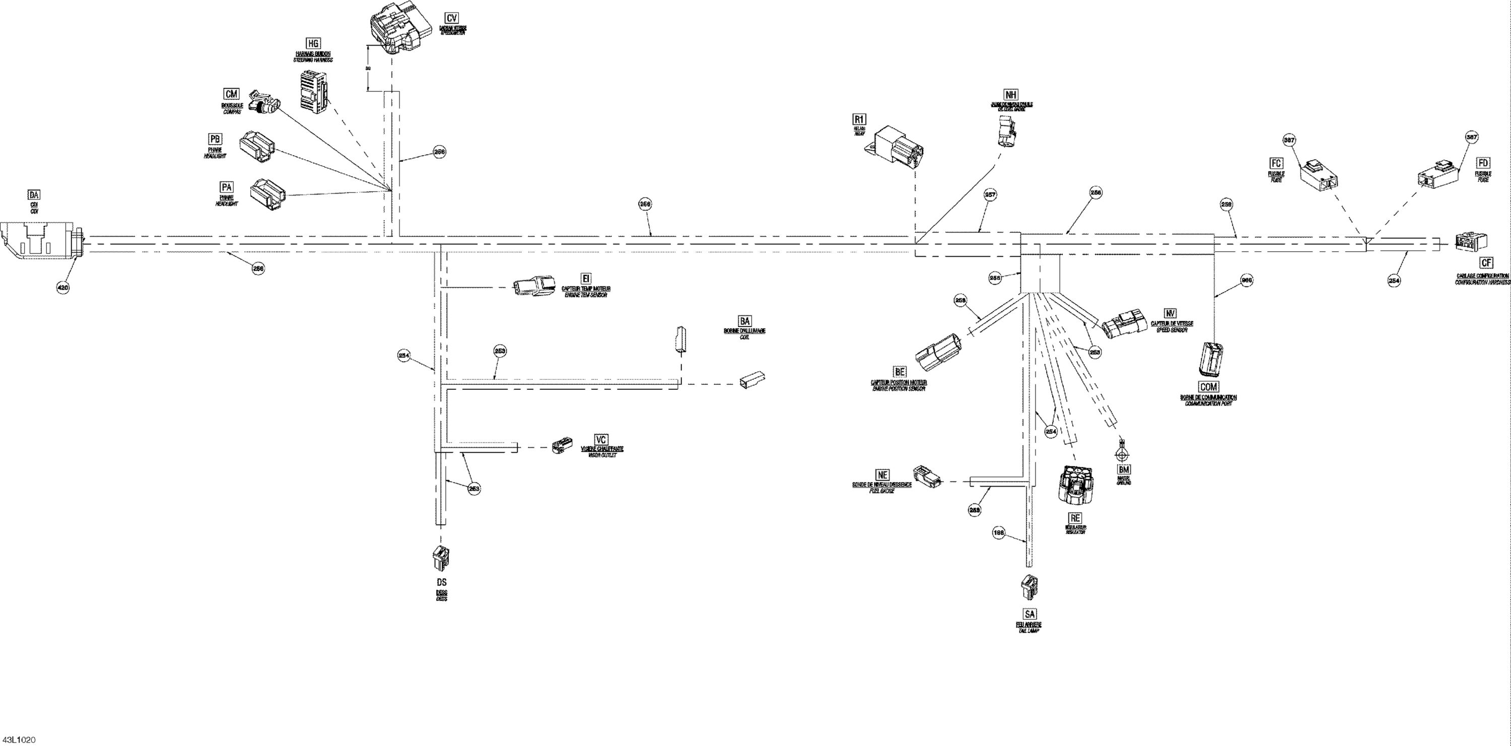 Схема узла: Electrical Harness