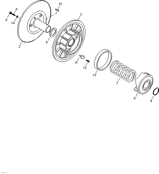 Схема узла: Pulley System 3