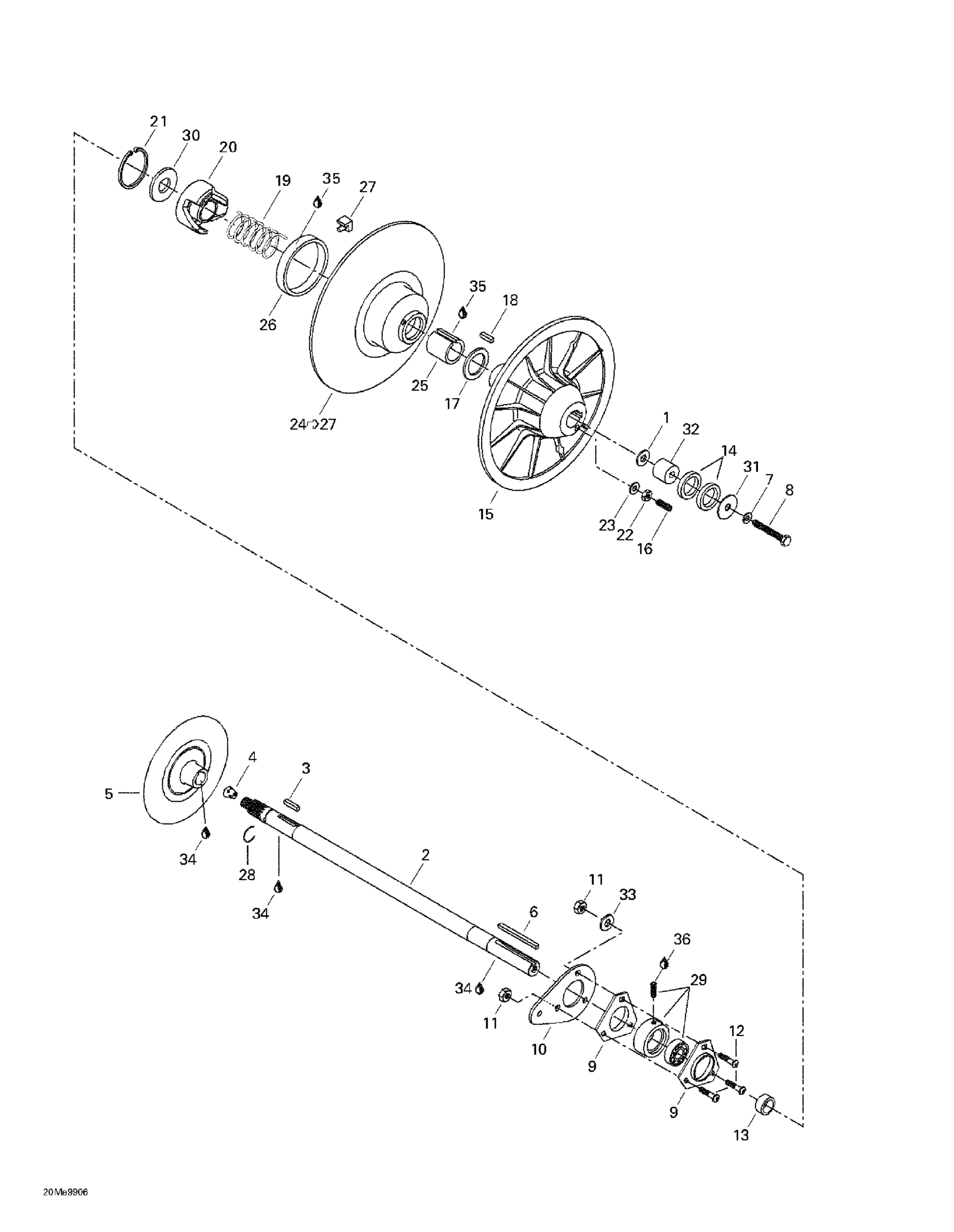 Driven Pulley