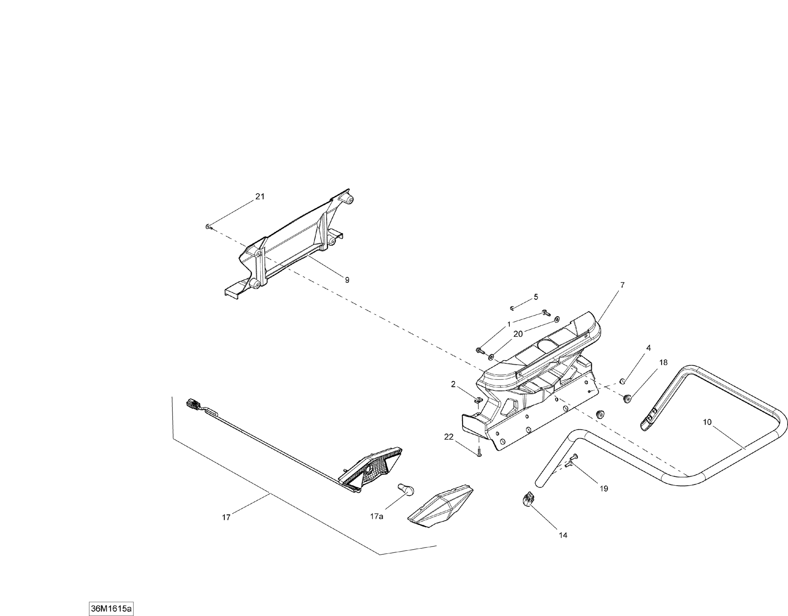 Схема узла: Luggage Rack - Package SPORT