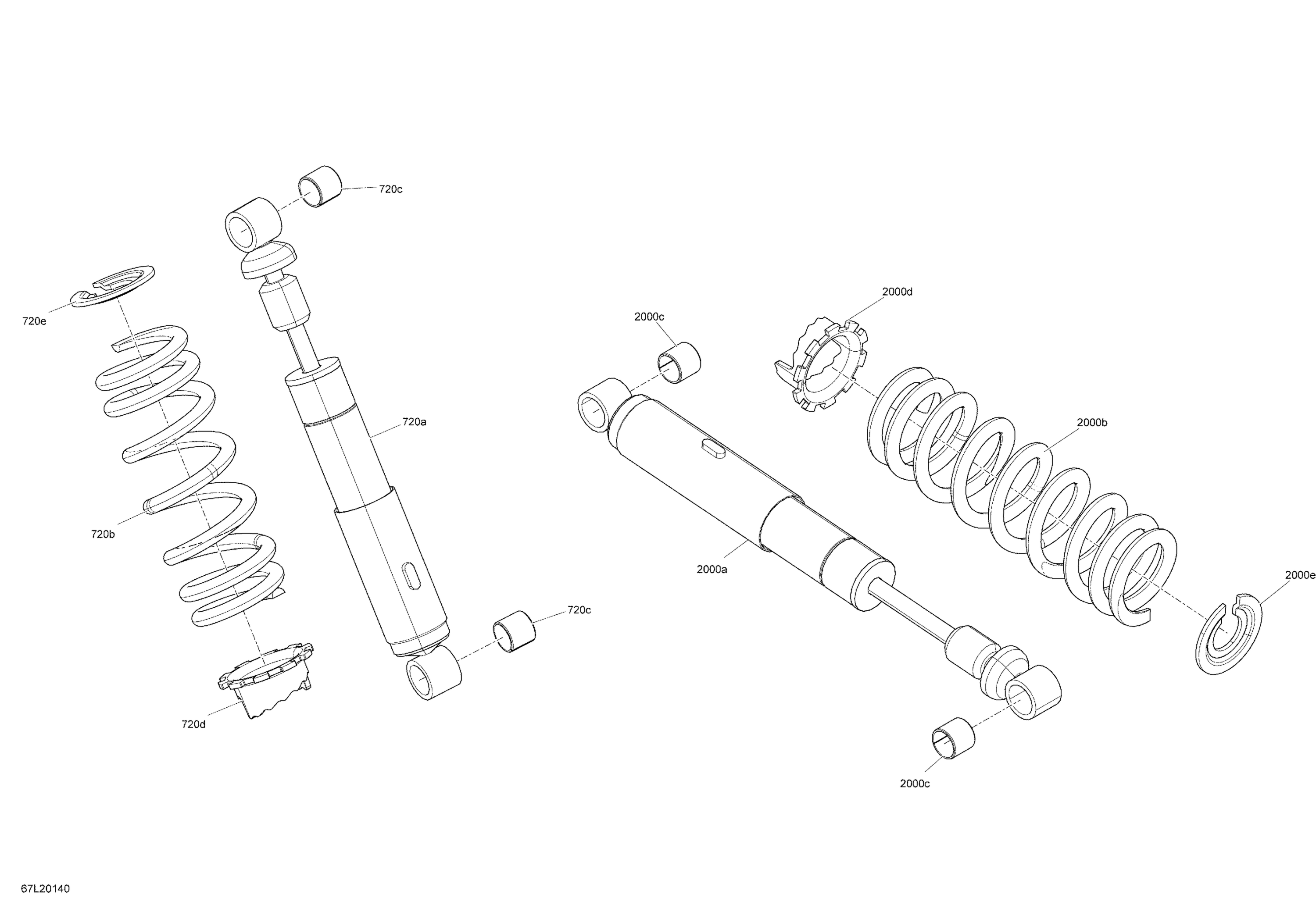 Suspension, Rear - Shocks - STD