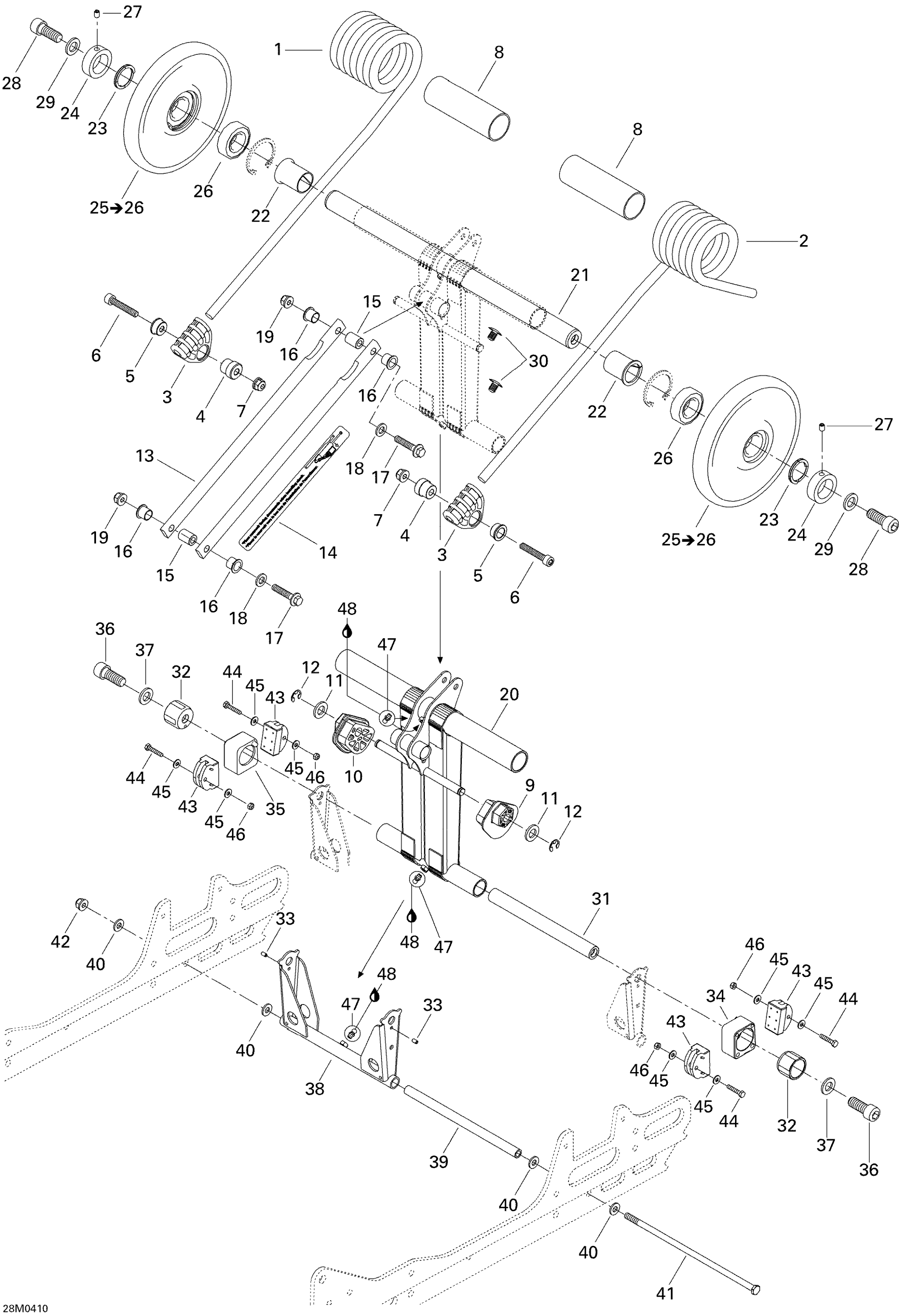 Схема узла: Rear Arm
