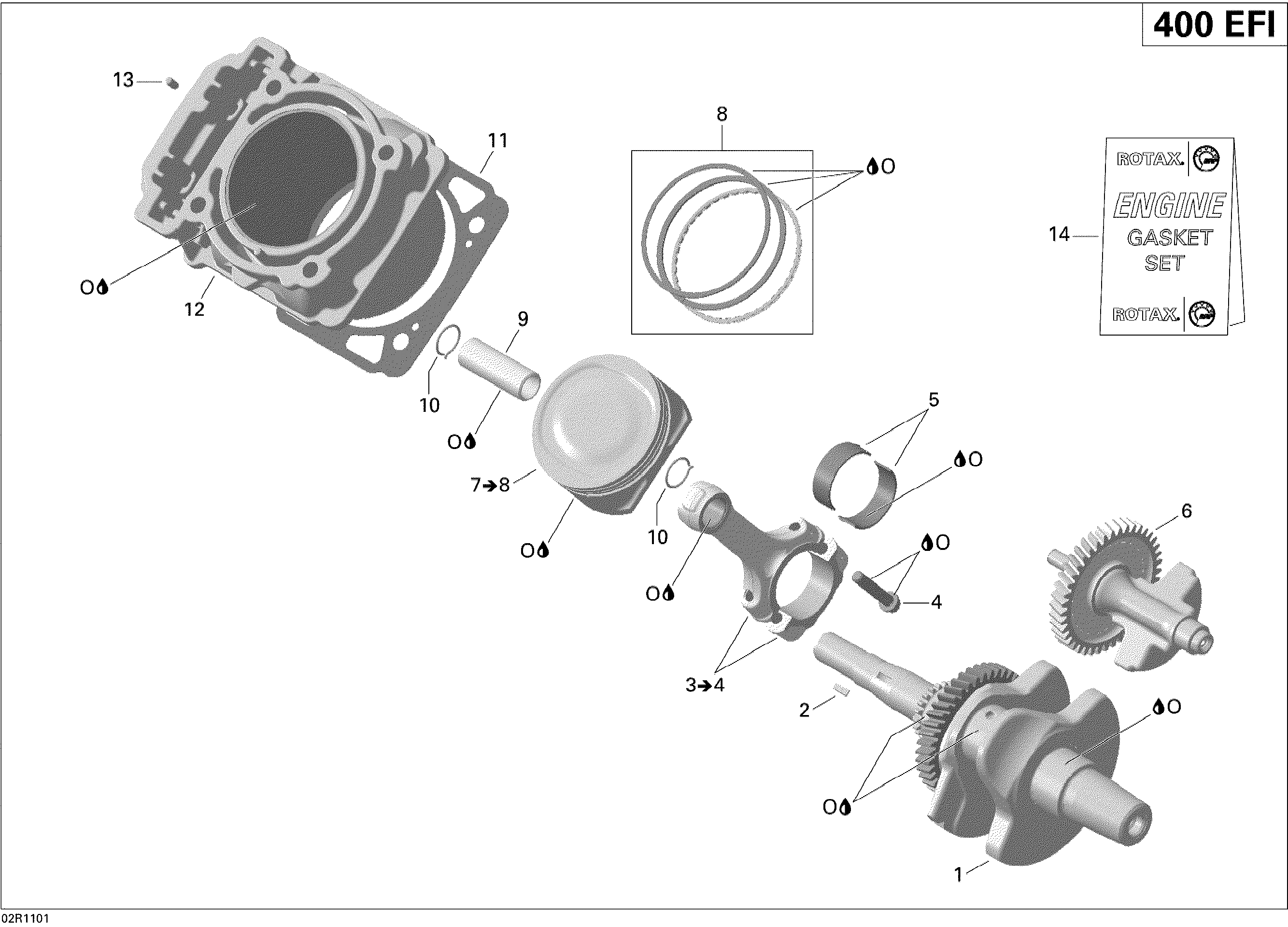 Crankshaft And Pistons