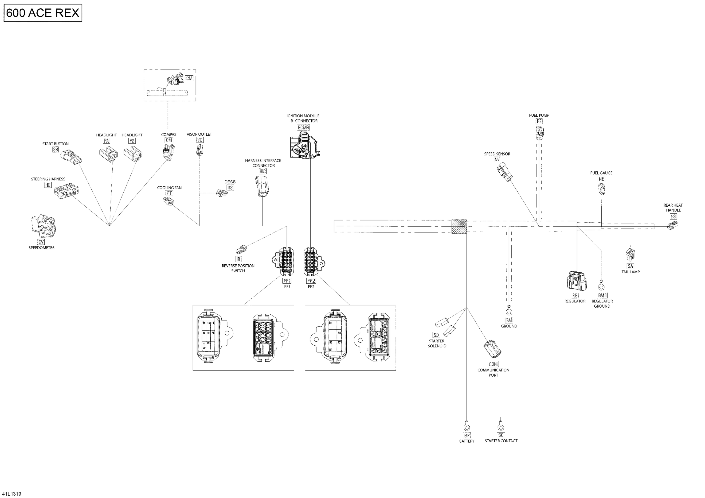 Схема узла: Electrical Harness