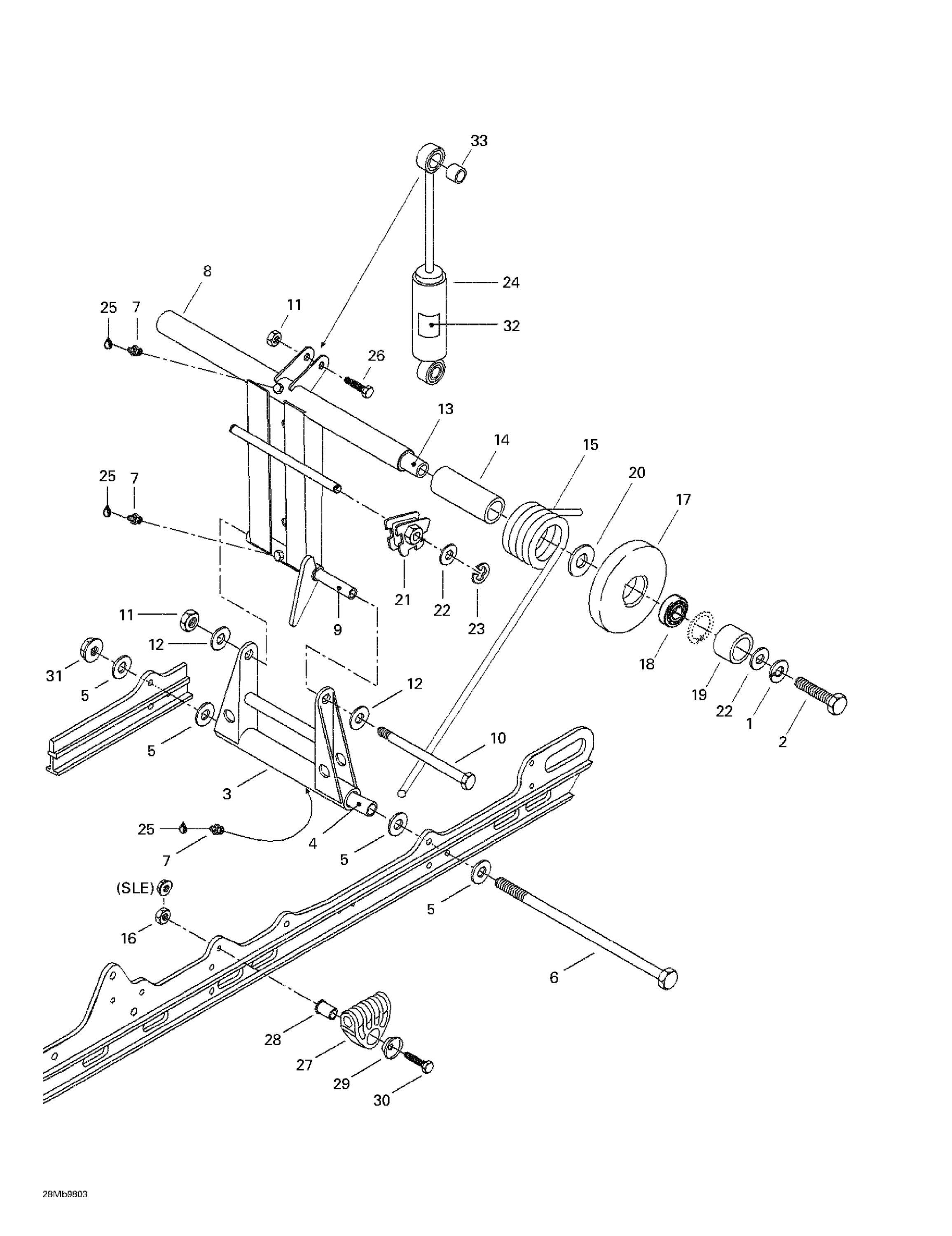 Rear Arm, Rear Suspension