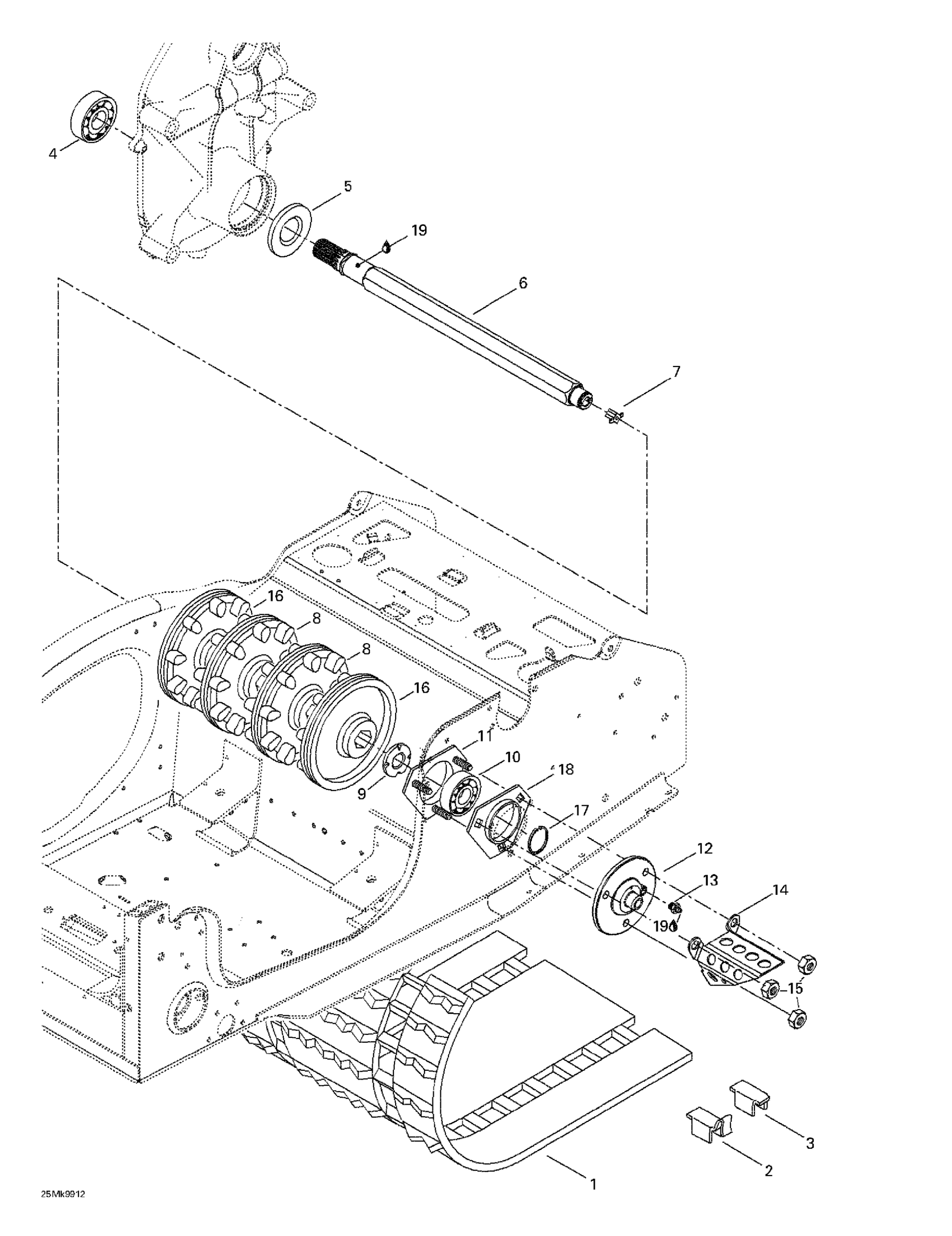Drive Axle And Track
