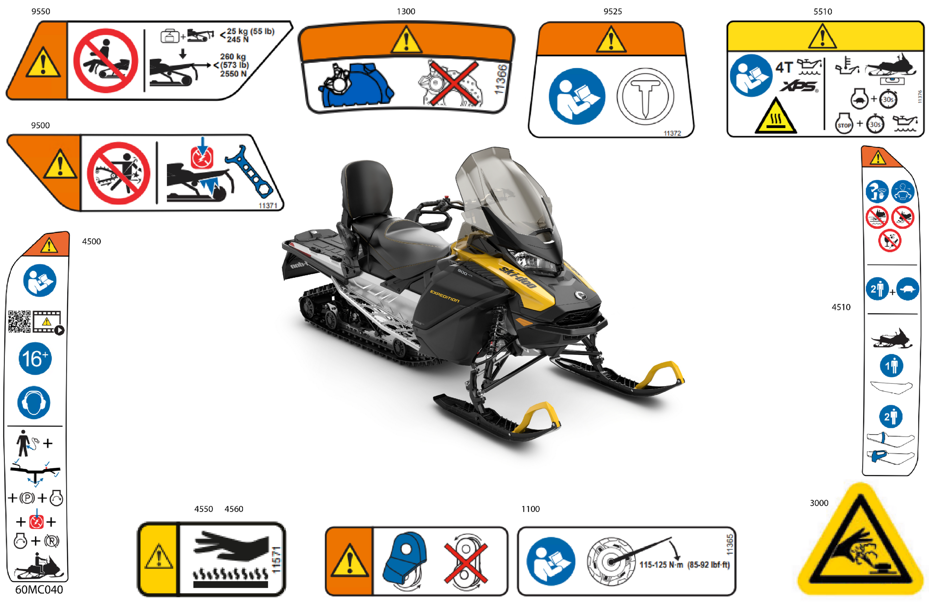 Body - Warning Decals