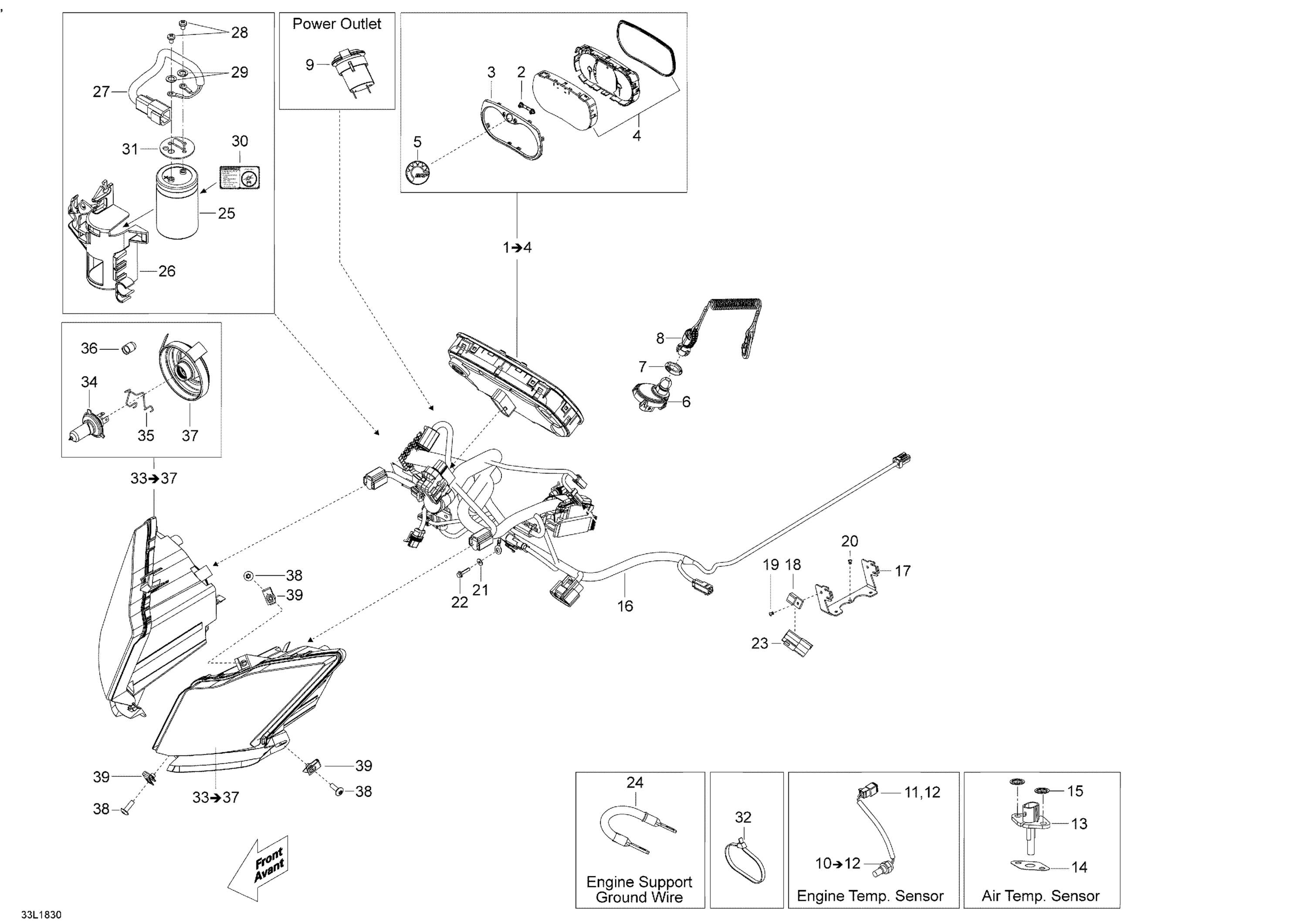 Electrical System - 600HO E-TEC