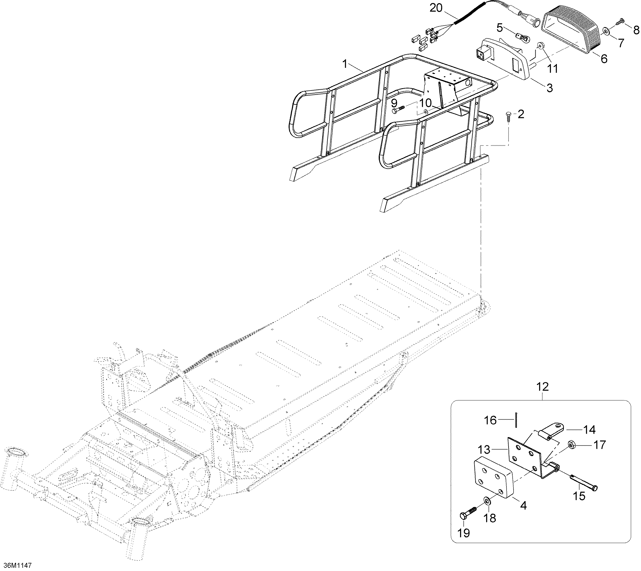 Luggage Rack
