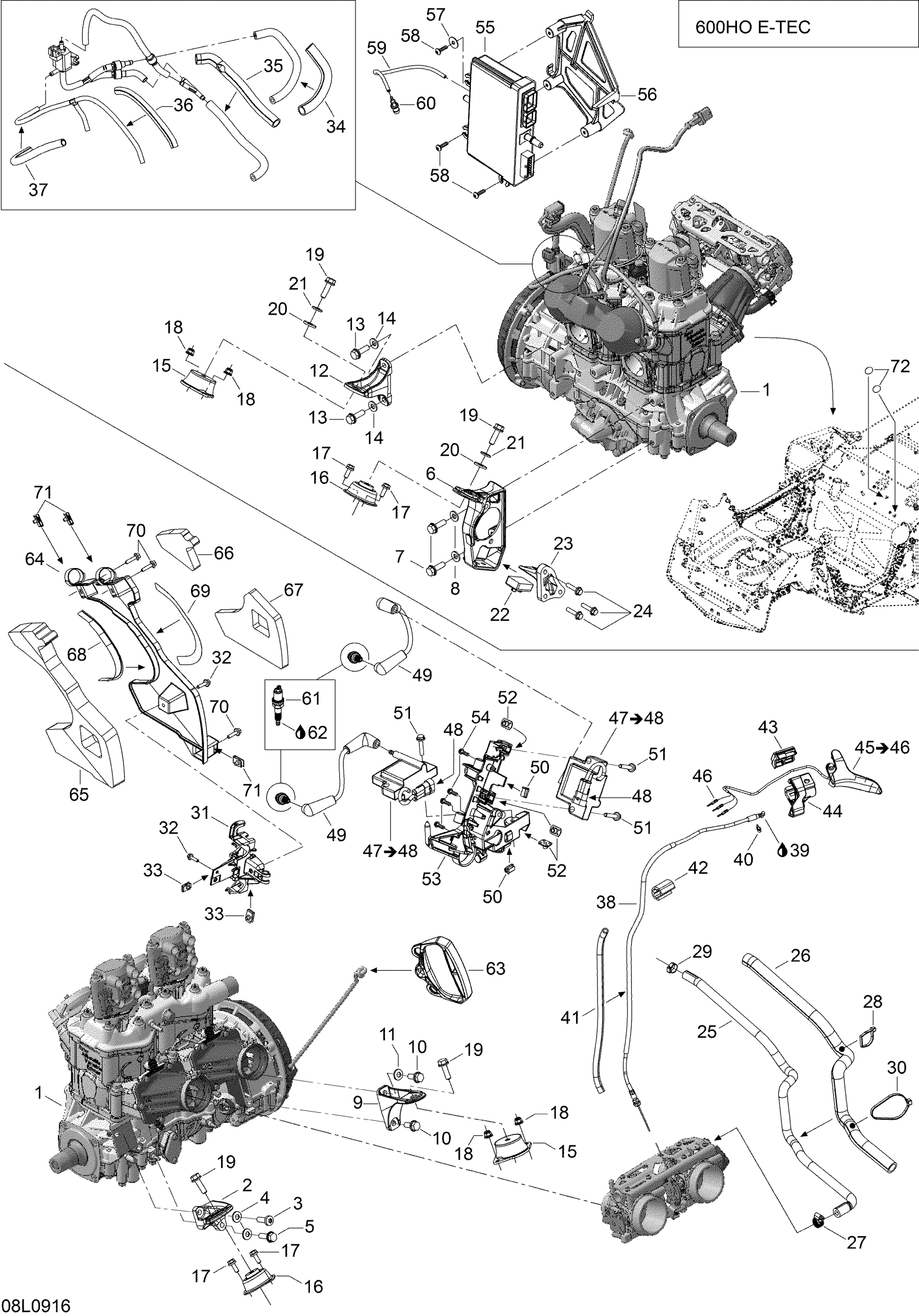 Engine And Engine Support
