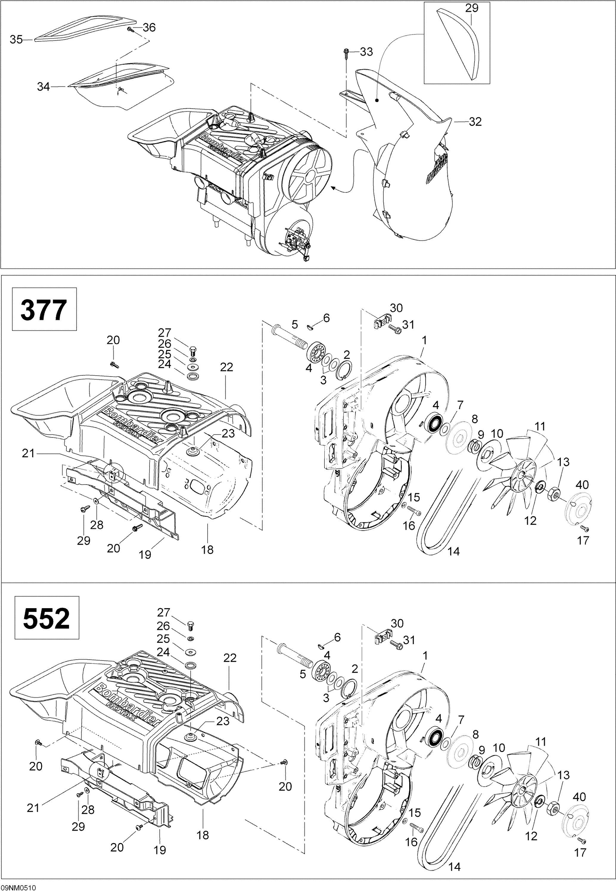 Fan, 550, 550RC