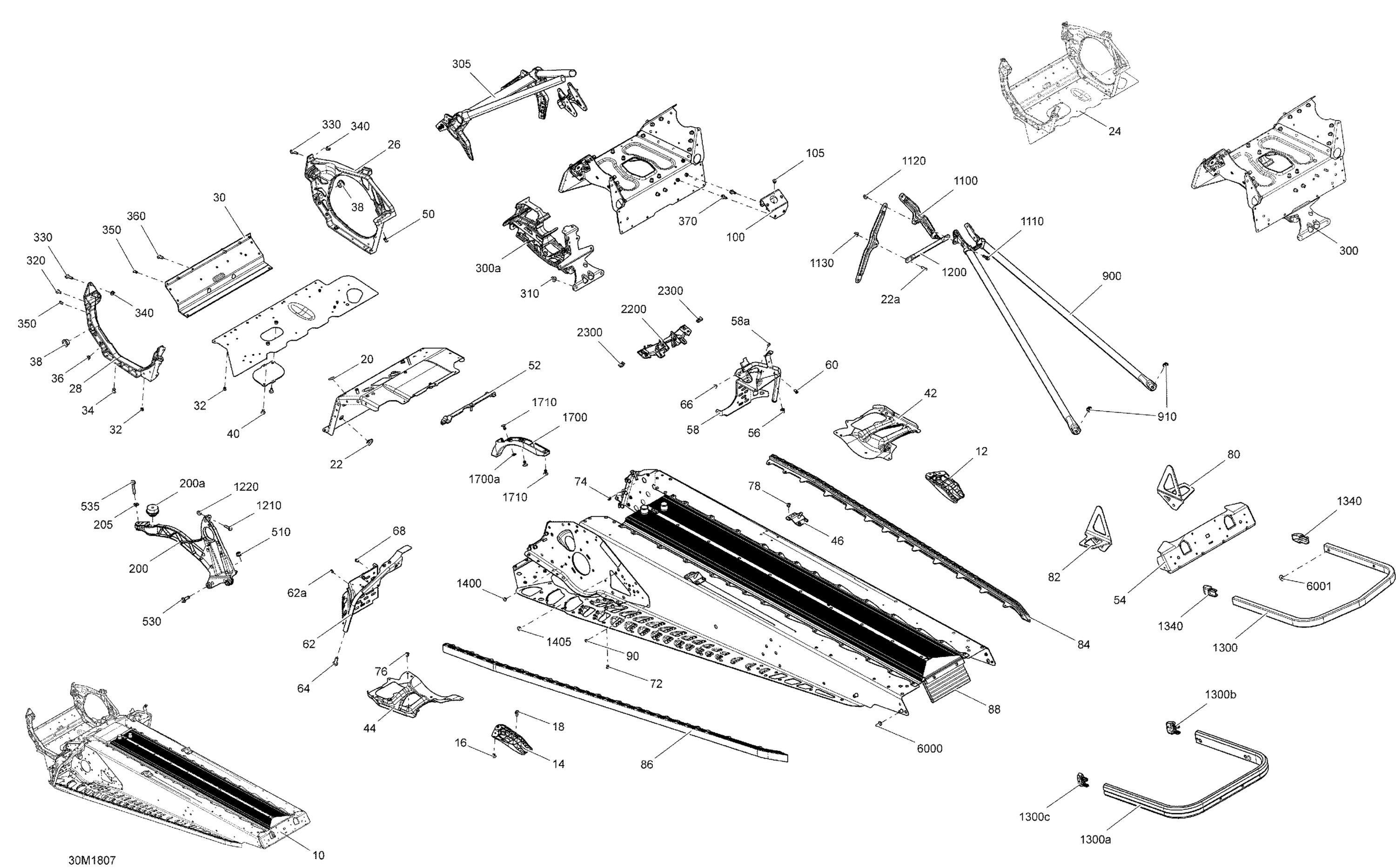 Схема узла: Frame MXZ - 600 ACE