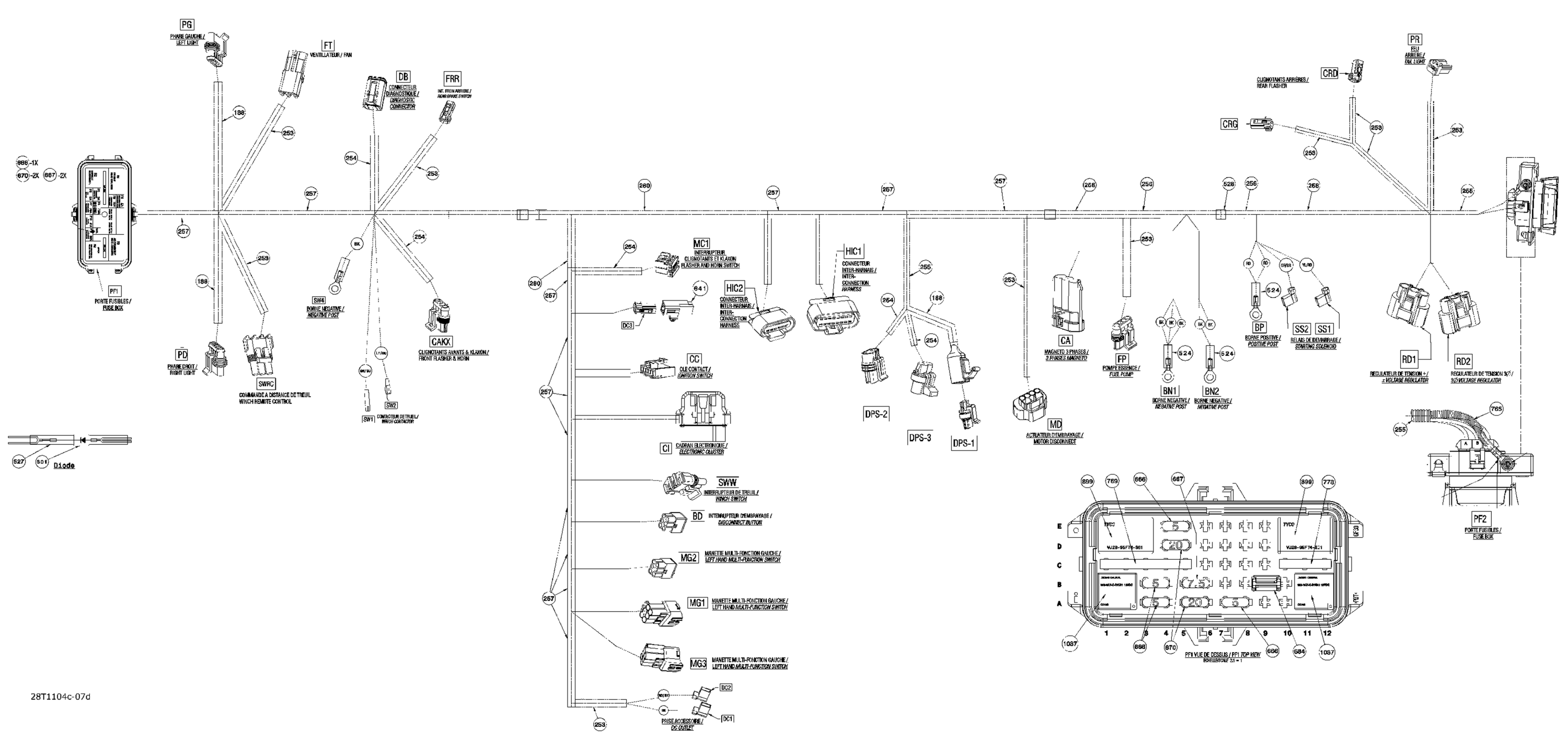 Main Harness XT