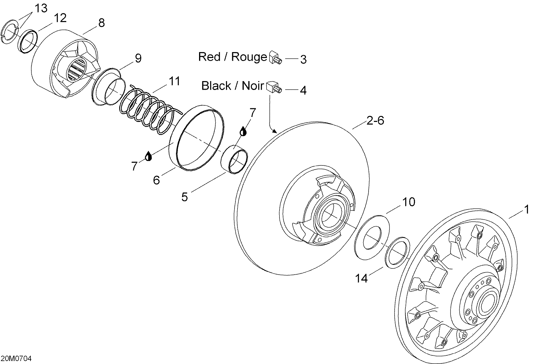 Driven Pulley