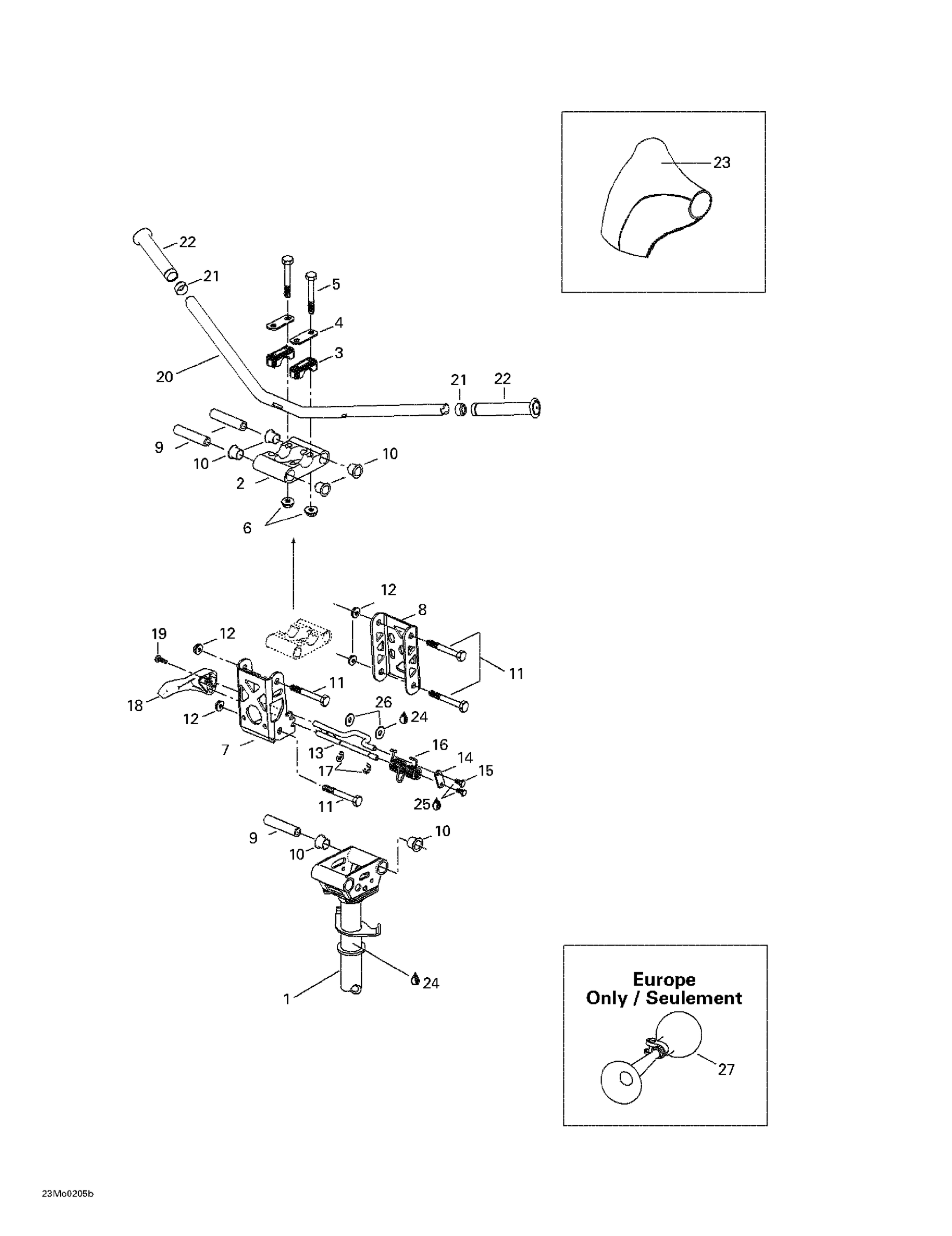 Handlebar - Adjustable (SE)