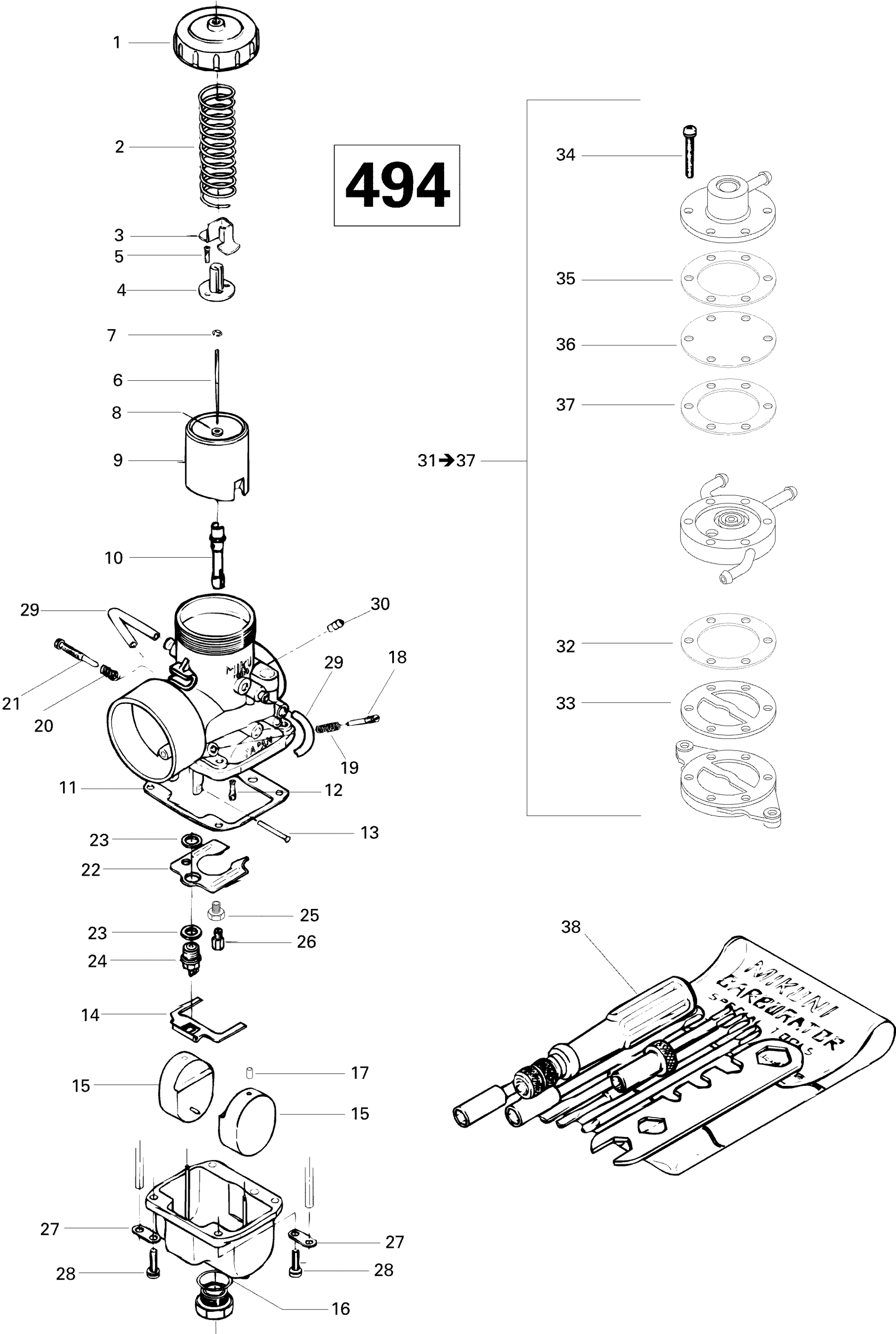 Carburetor 494