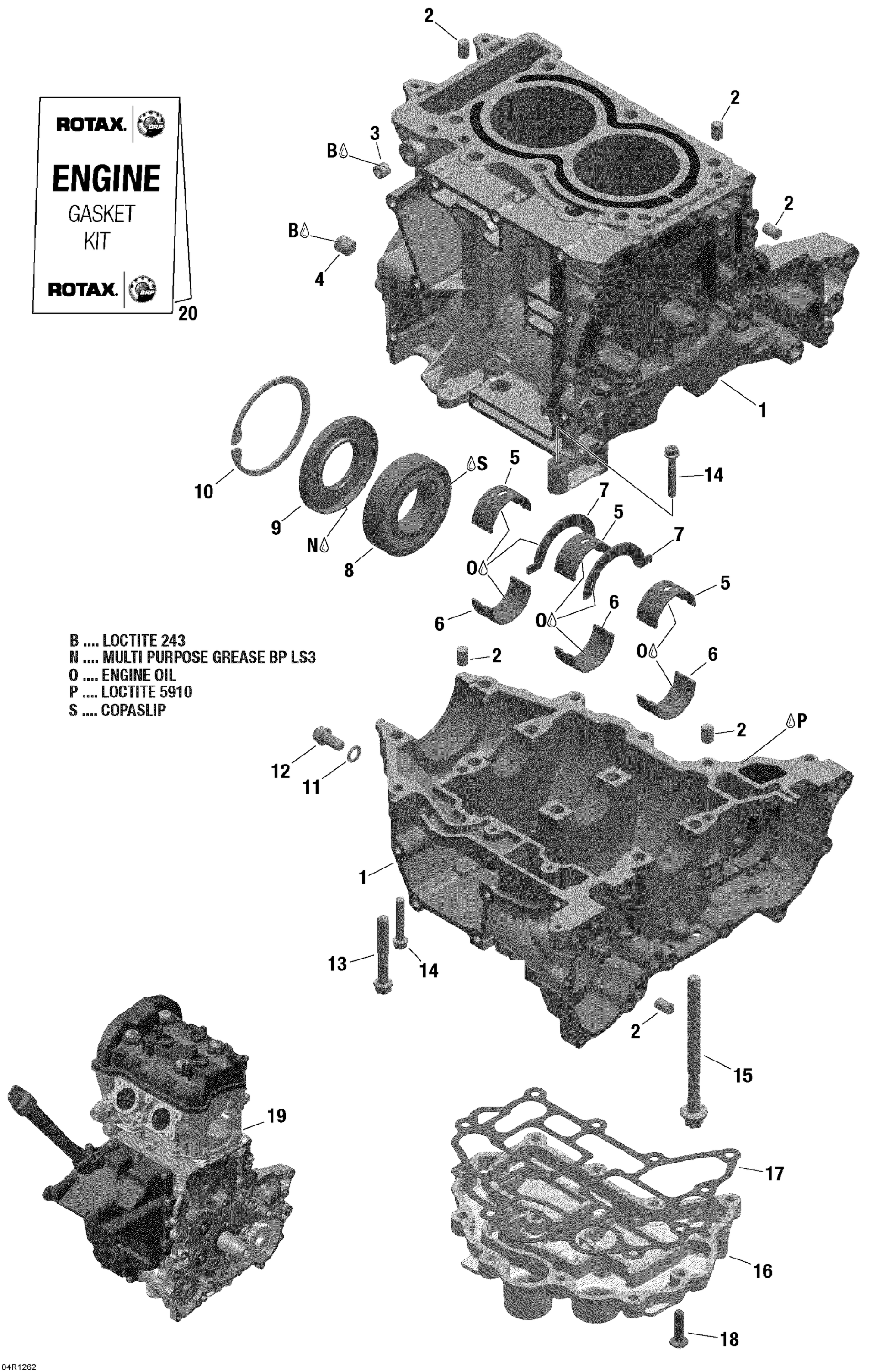 Схема узла: Engine Block
