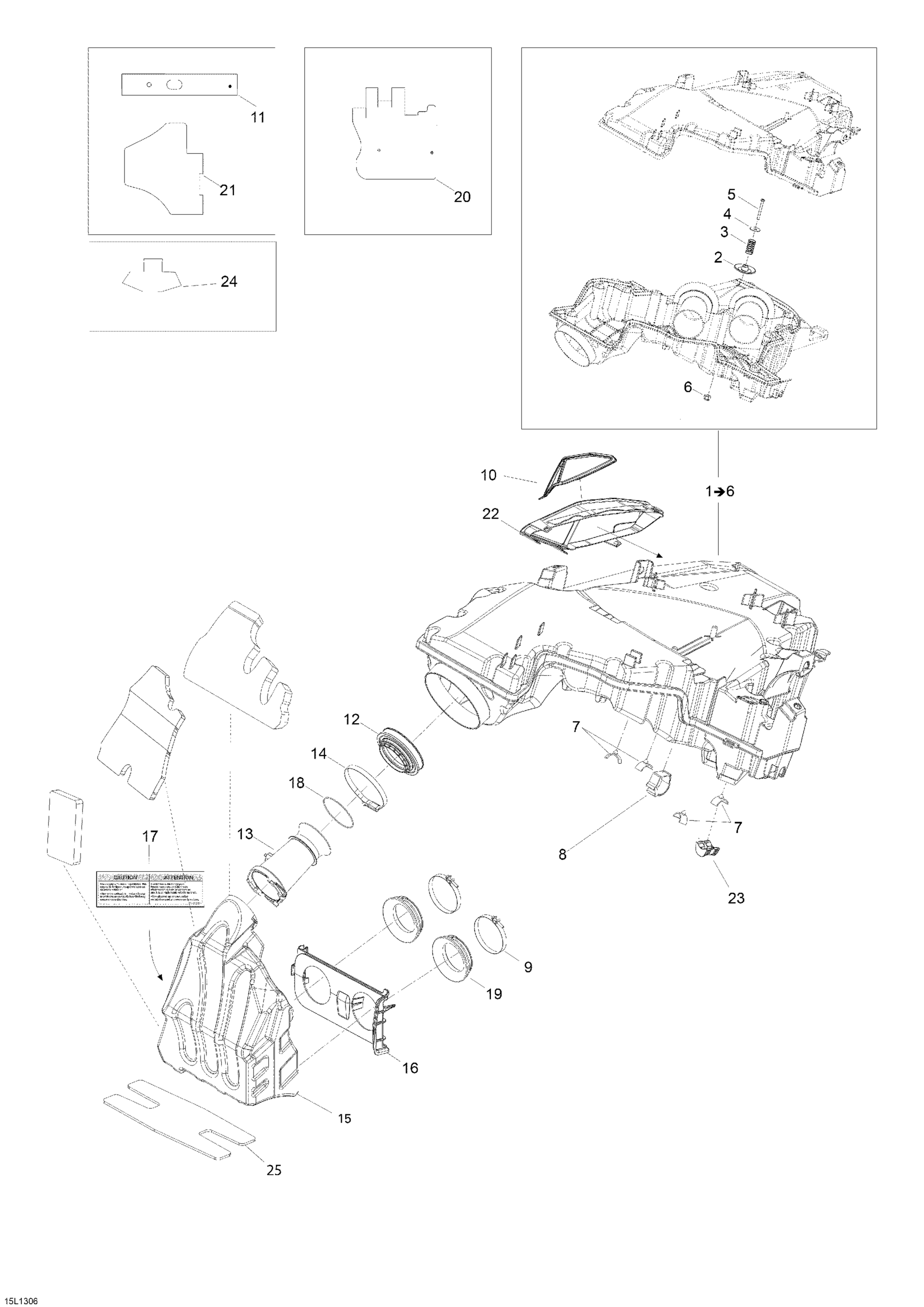 Схема узла: Air Intake System