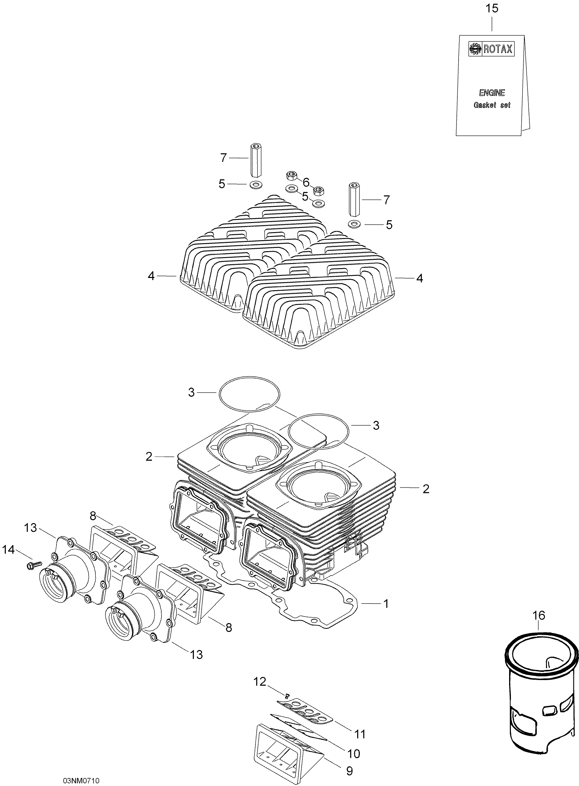 Cylinder And Cylinder Head