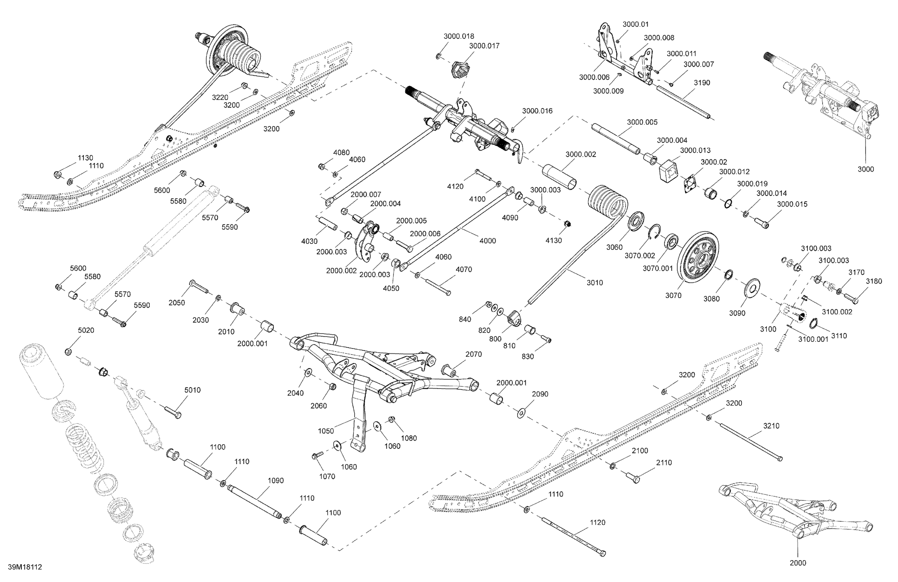 Rear Suspension Renegade - Package Enduro - Superior