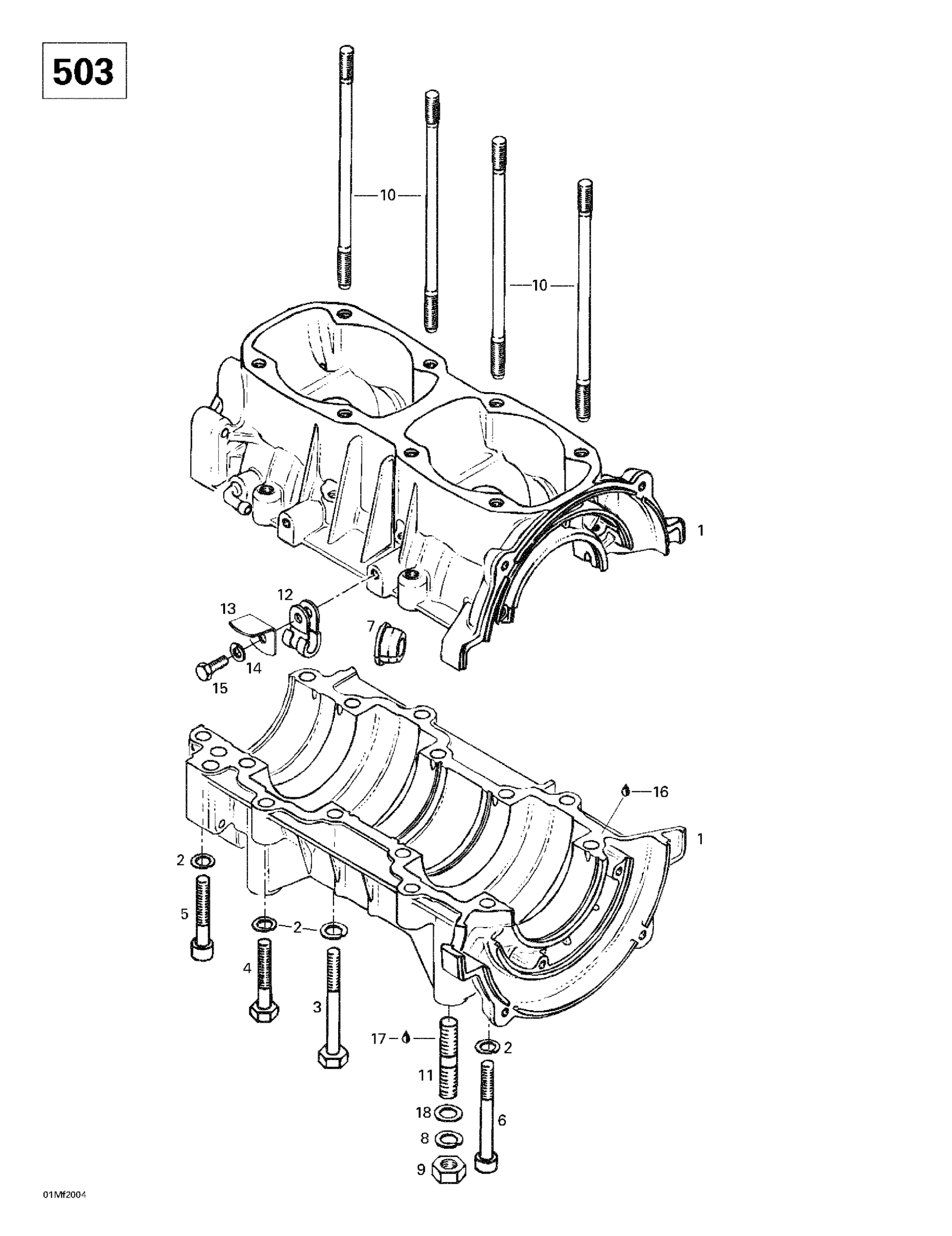 Crankcase (503)
